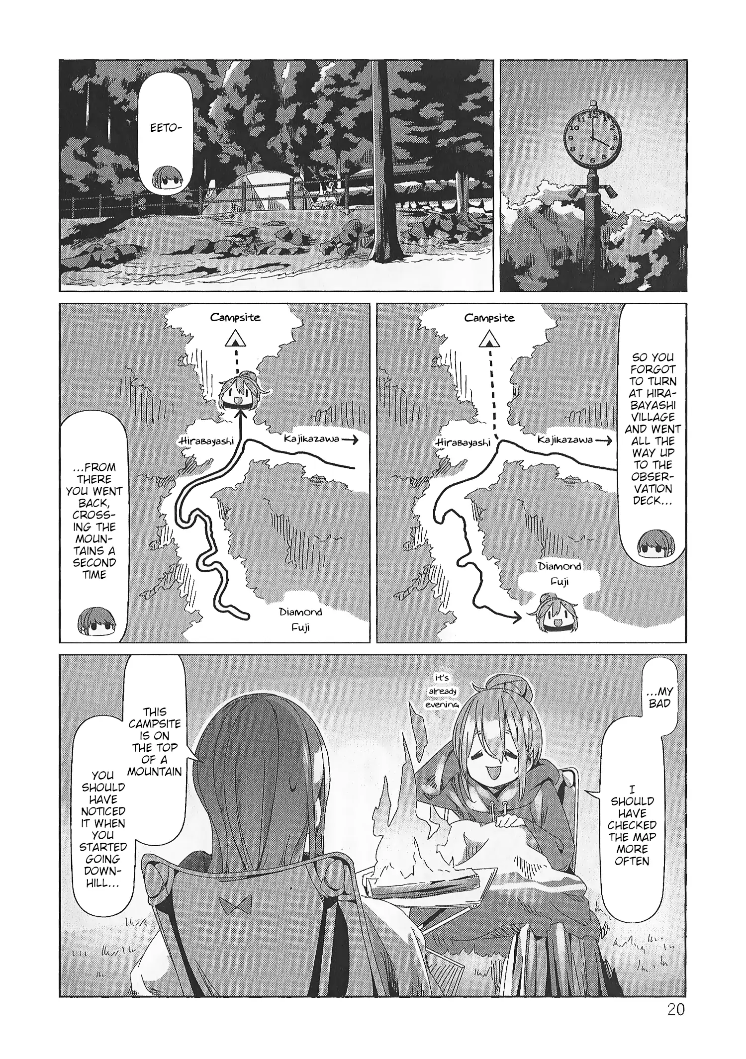 Read Laid-Back Camp EN Manga Online