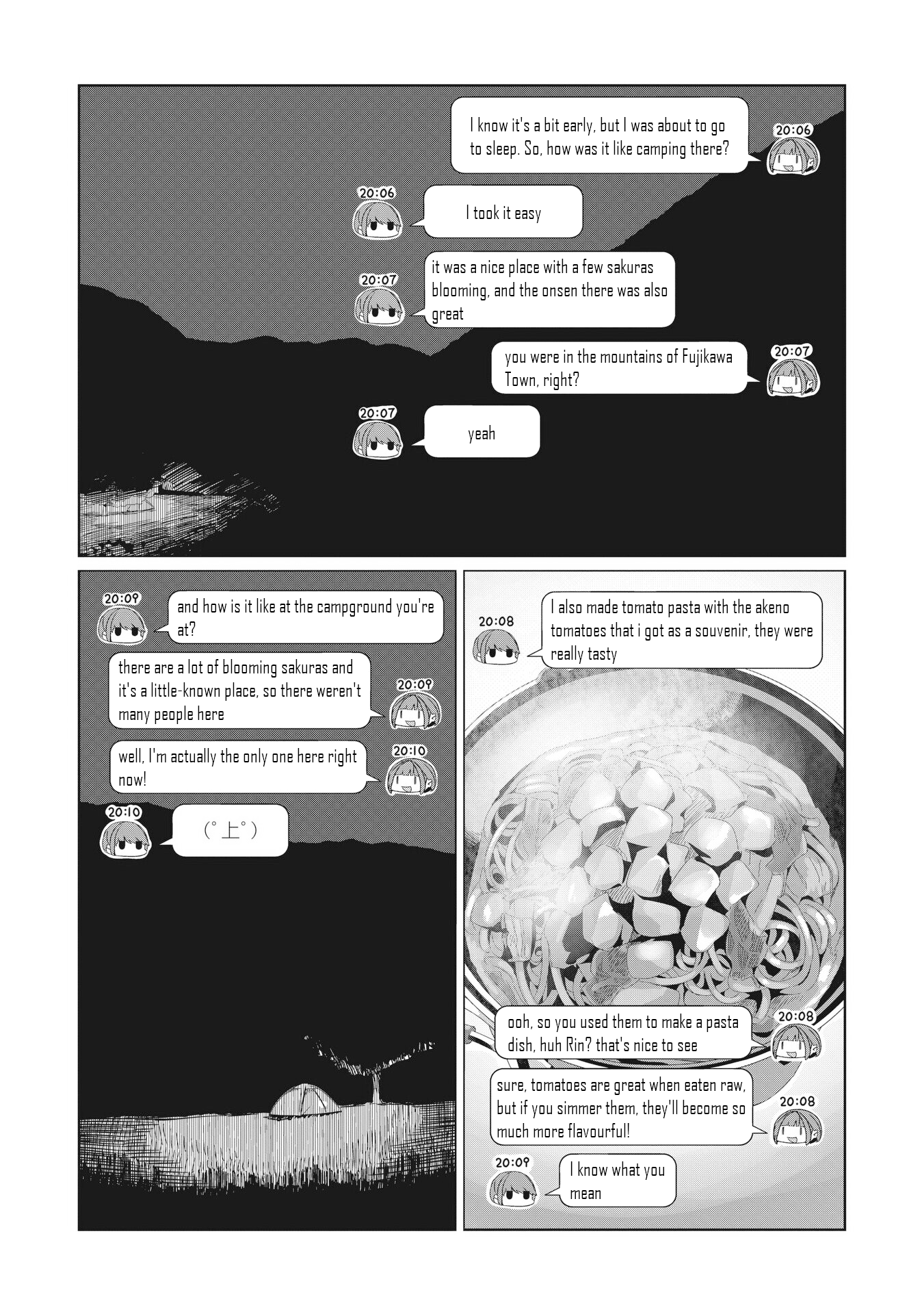 Read Laid-Back Camp EN Manga Online