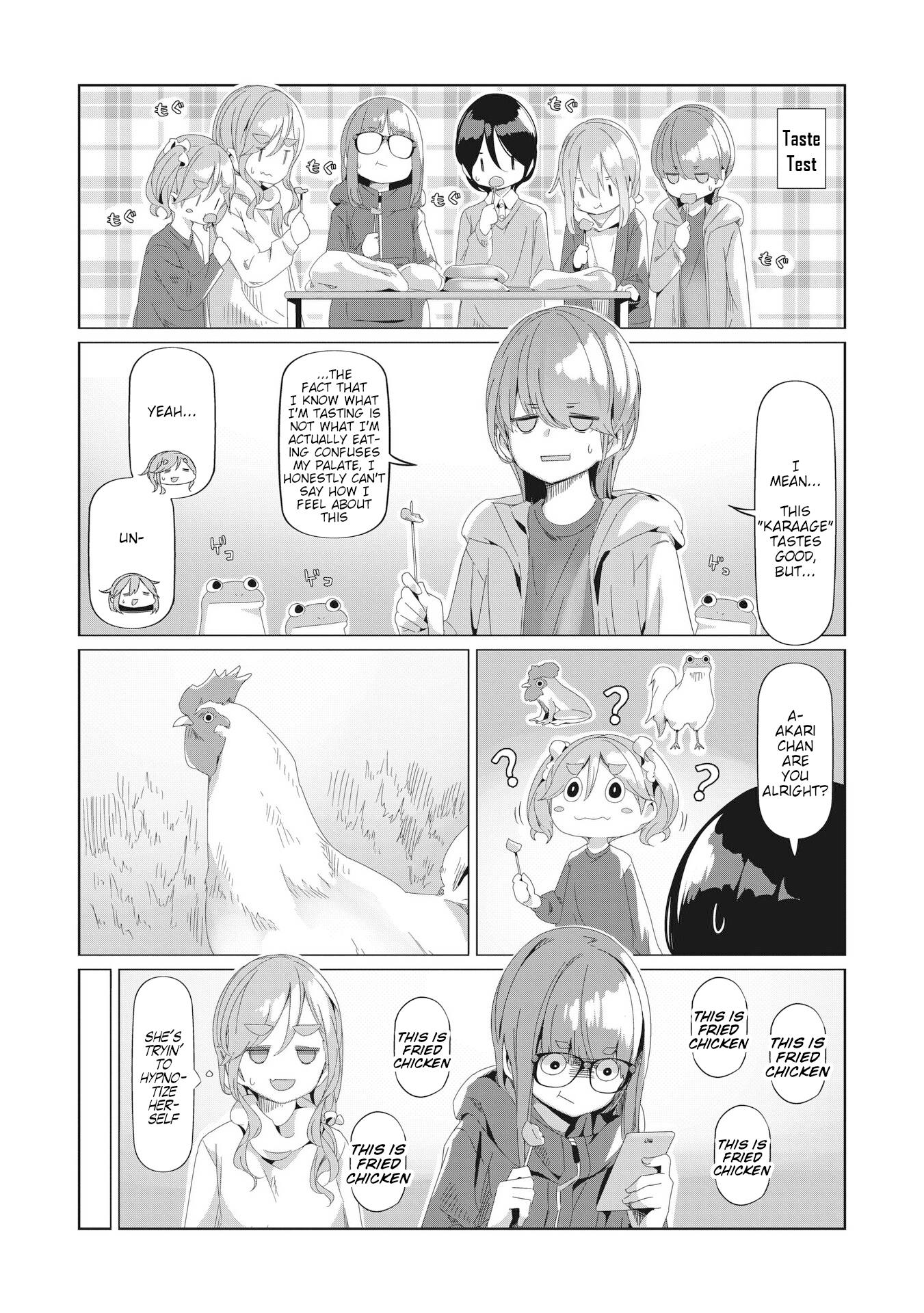 Read Laid-Back Camp EN Manga Online