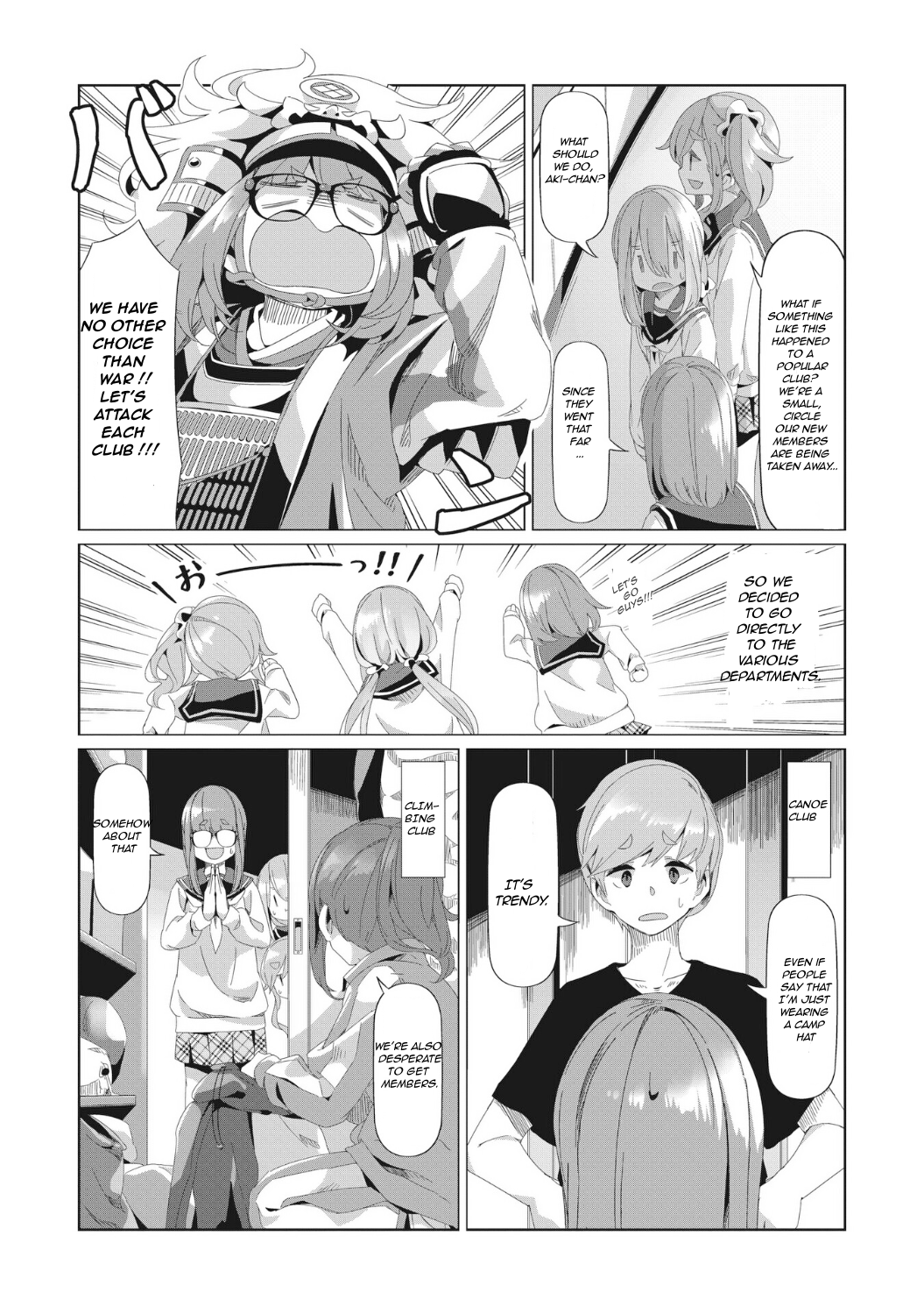 Read Laid-Back Camp EN Manga Online