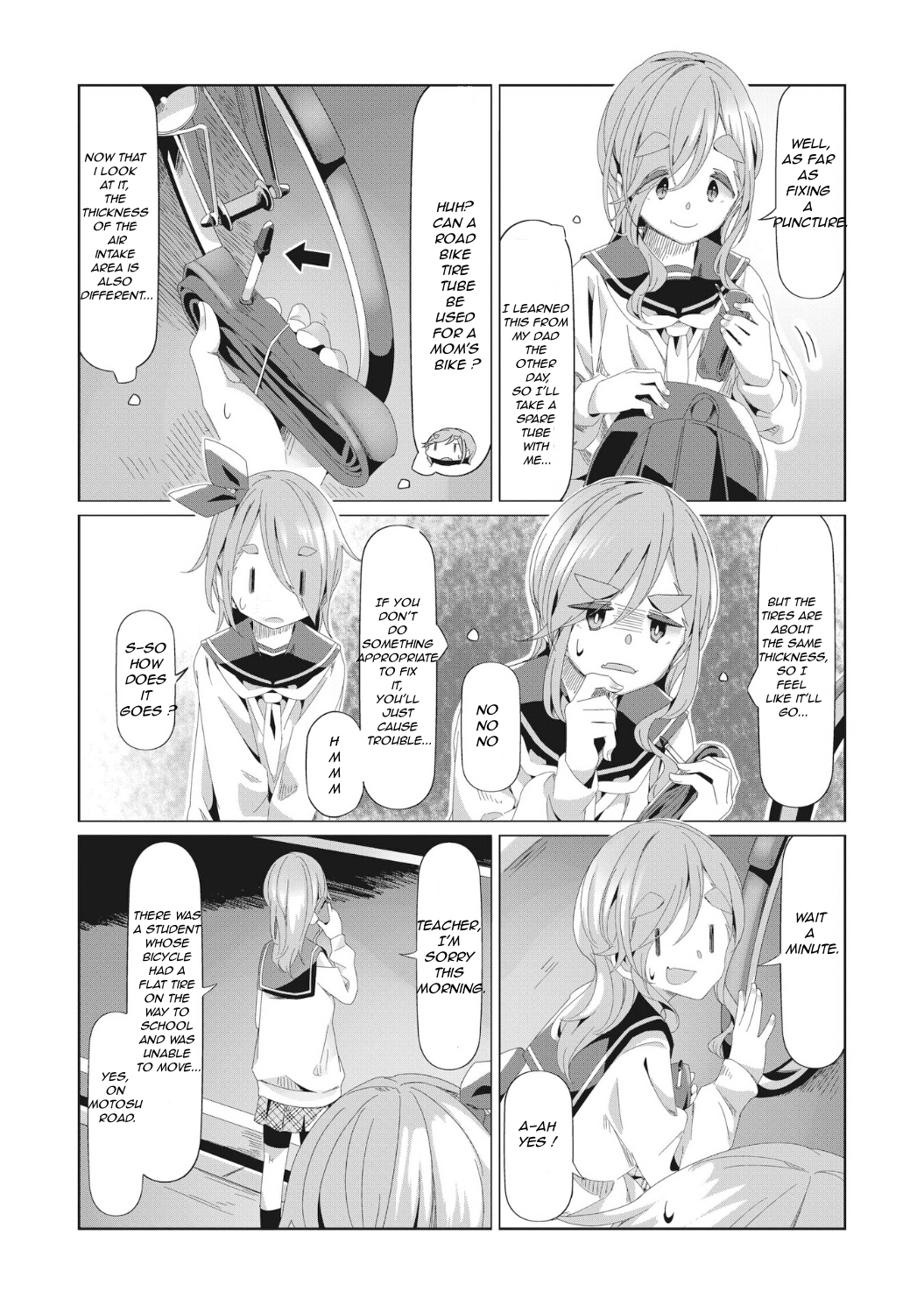 Read Laid-Back Camp EN Manga Online