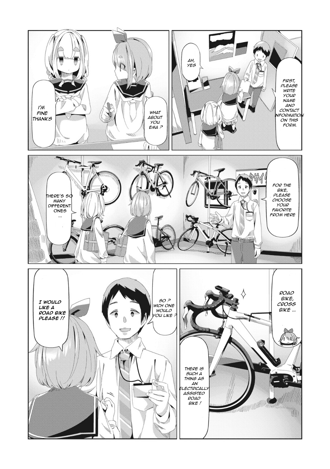 Read Laid-Back Camp EN Manga Online