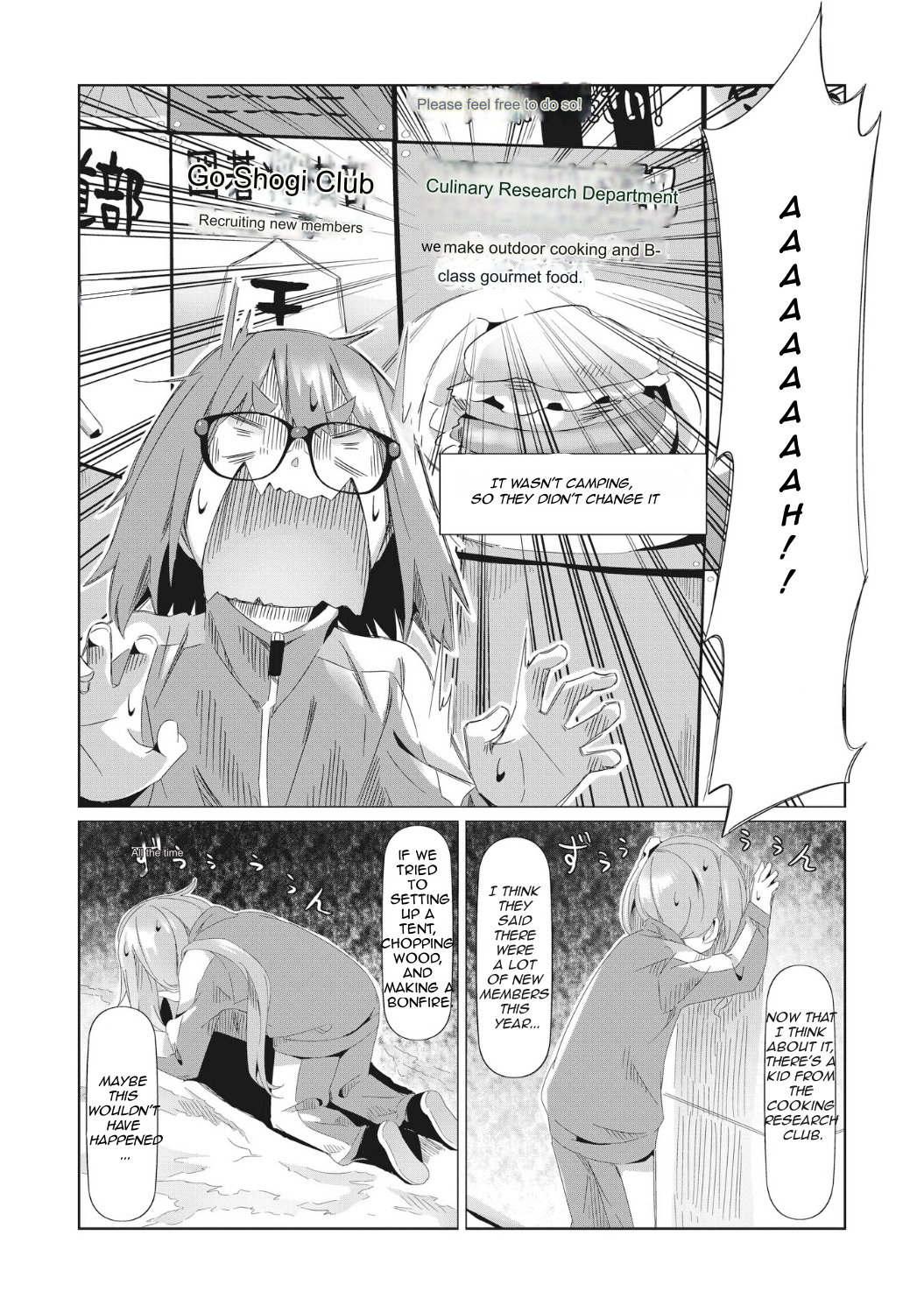 Read Laid-Back Camp EN Manga Online