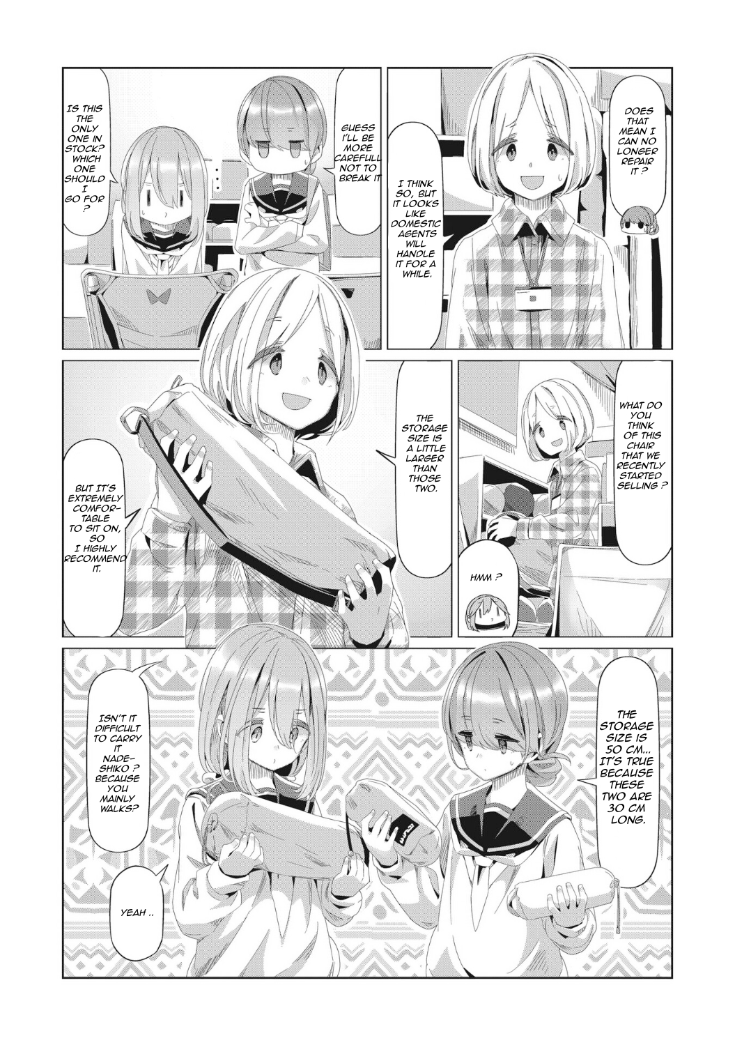 Read Laid-Back Camp EN Manga Online