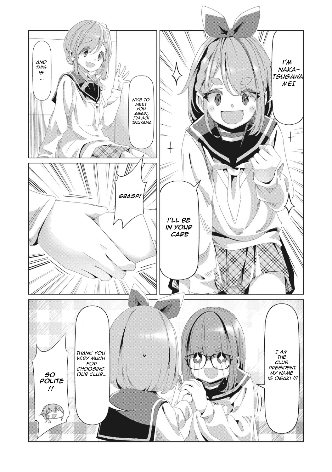 Read Laid-Back Camp EN Manga Online