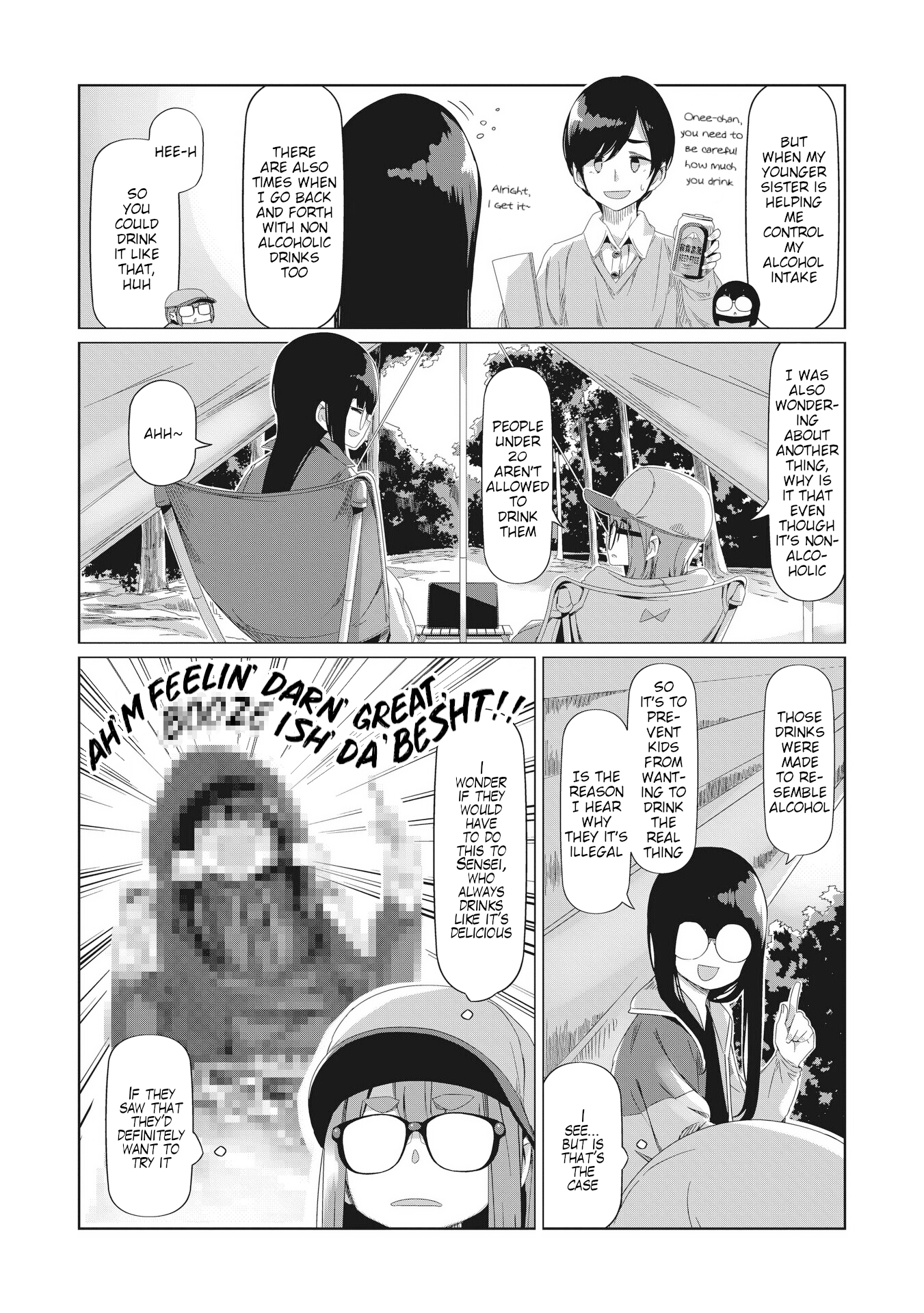 Read Laid-Back Camp EN Manga Online