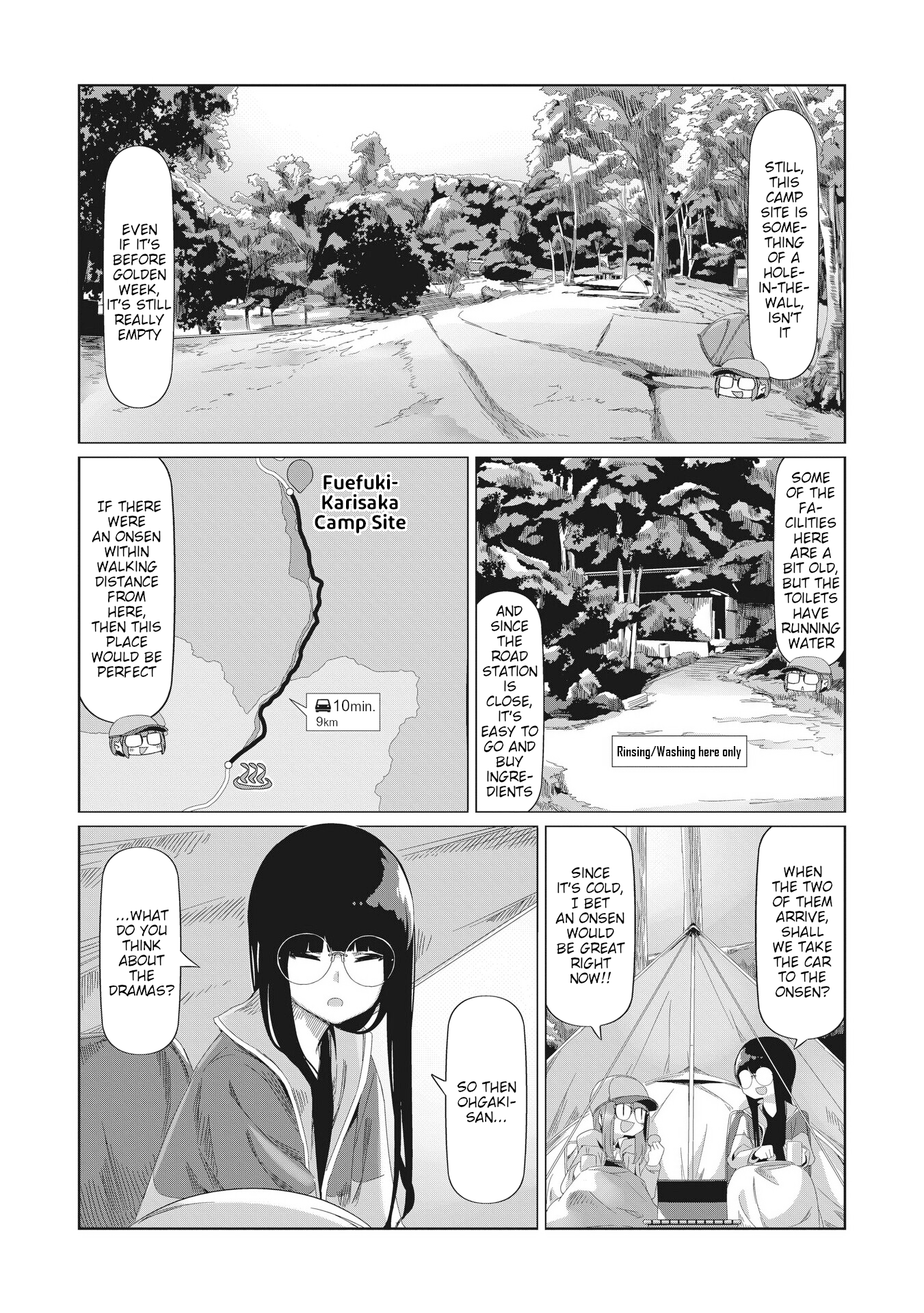 Read Laid-Back Camp EN Manga Online