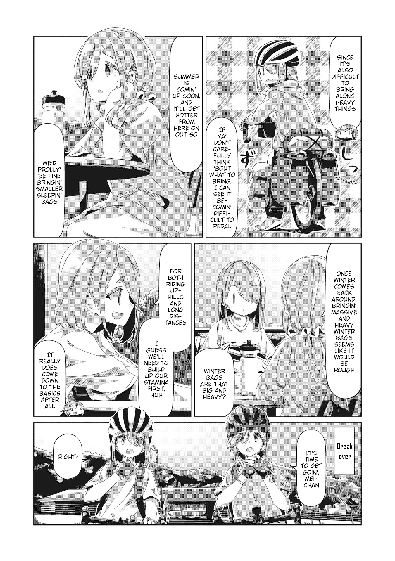 Read Laid-Back Camp EN Manga Online