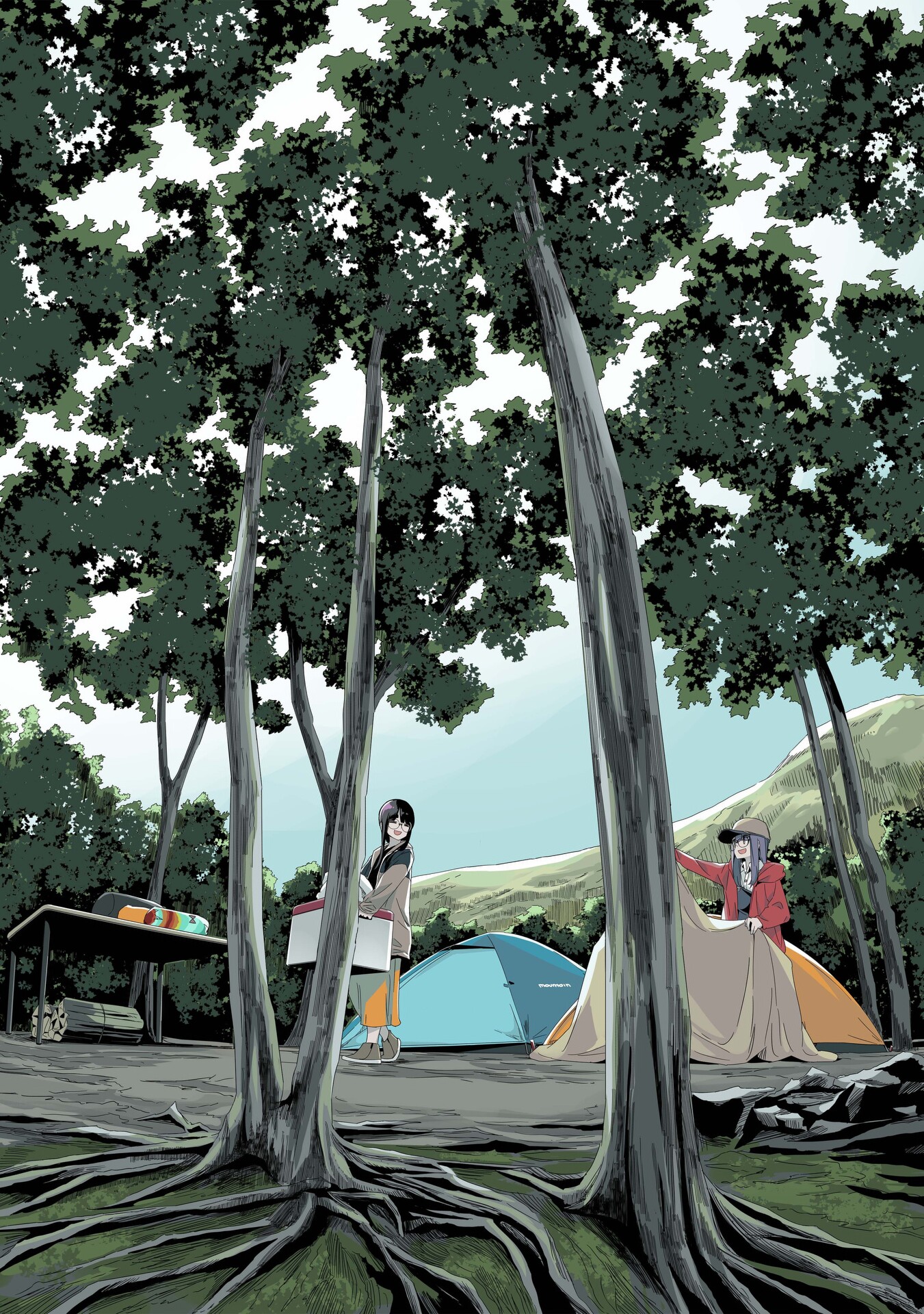 Read Laid-Back Camp EN Manga Online