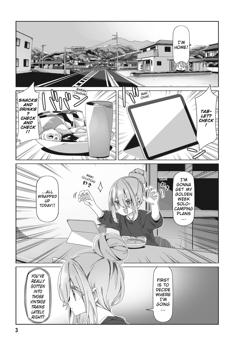 Read Laid-Back Camp EN Manga Online