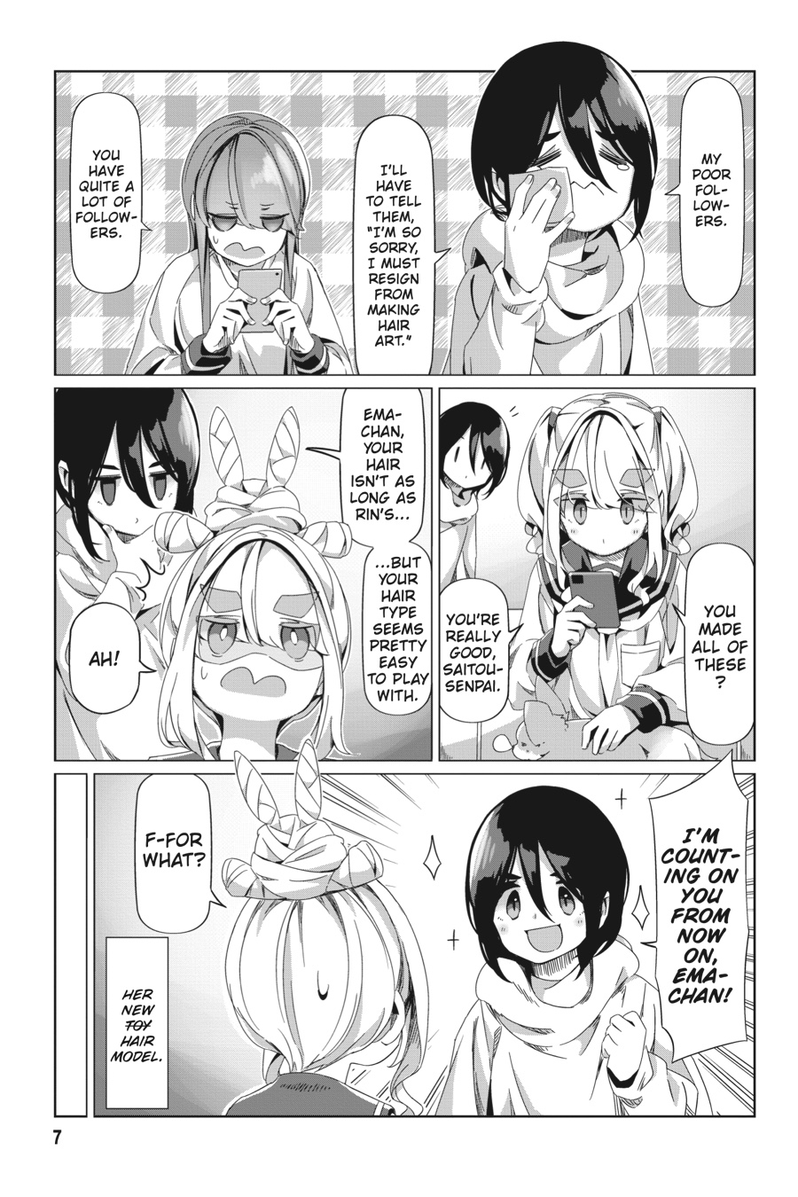 Read Laid-Back Camp EN Manga Online