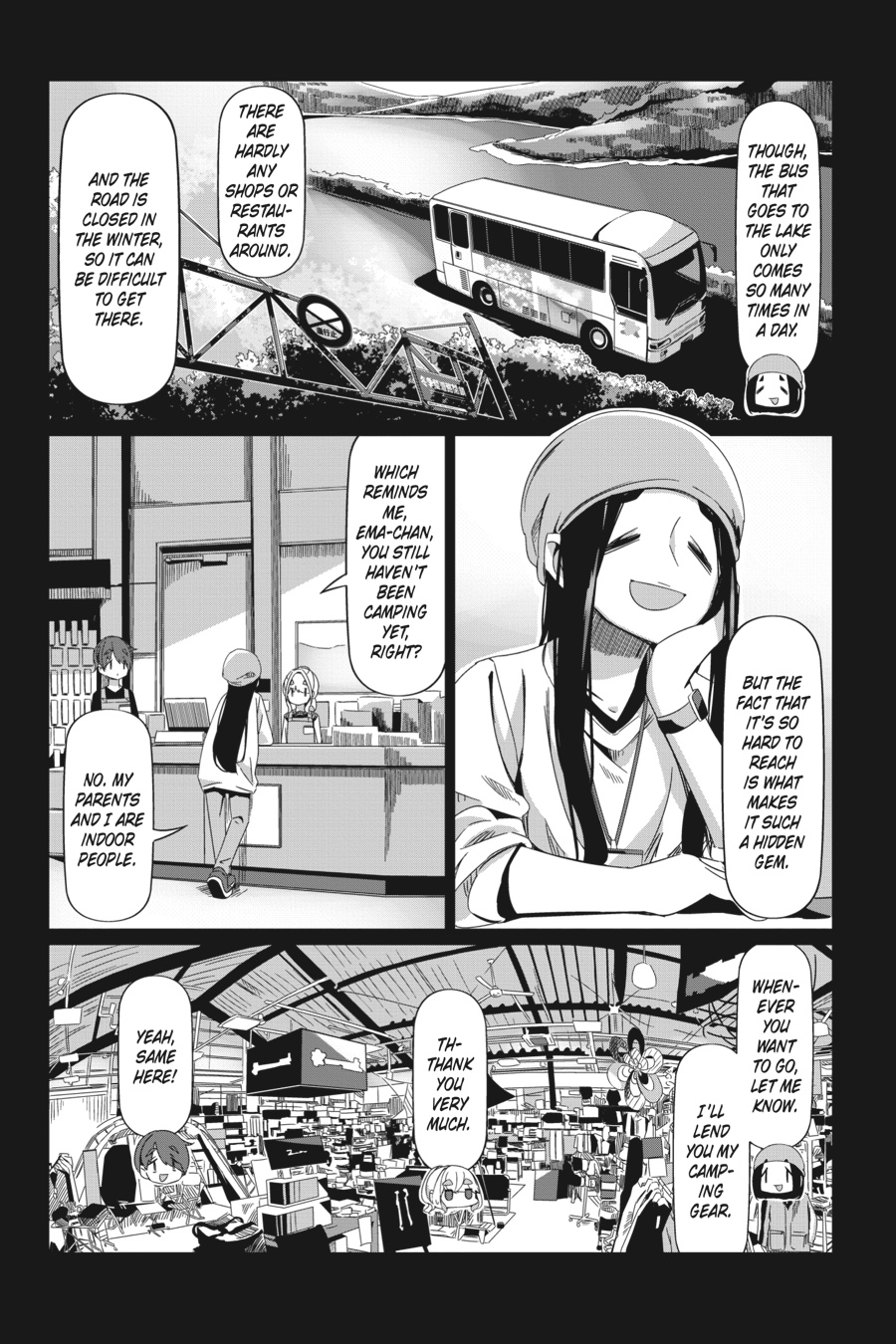 Read Laid-Back Camp EN Manga Online