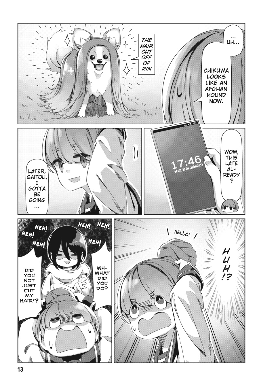 Read Laid-Back Camp EN Manga Online