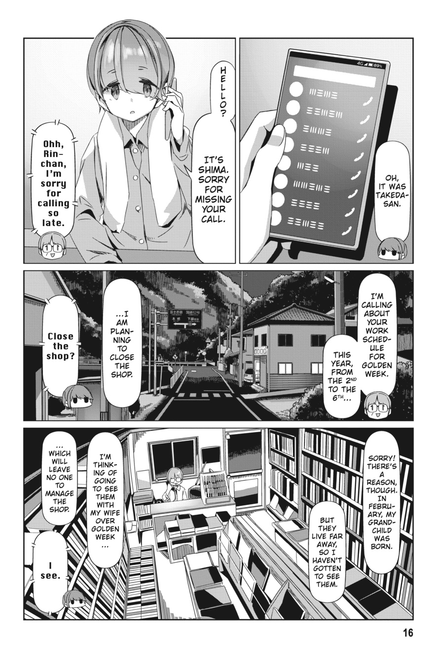 Read Laid-Back Camp EN Manga Online