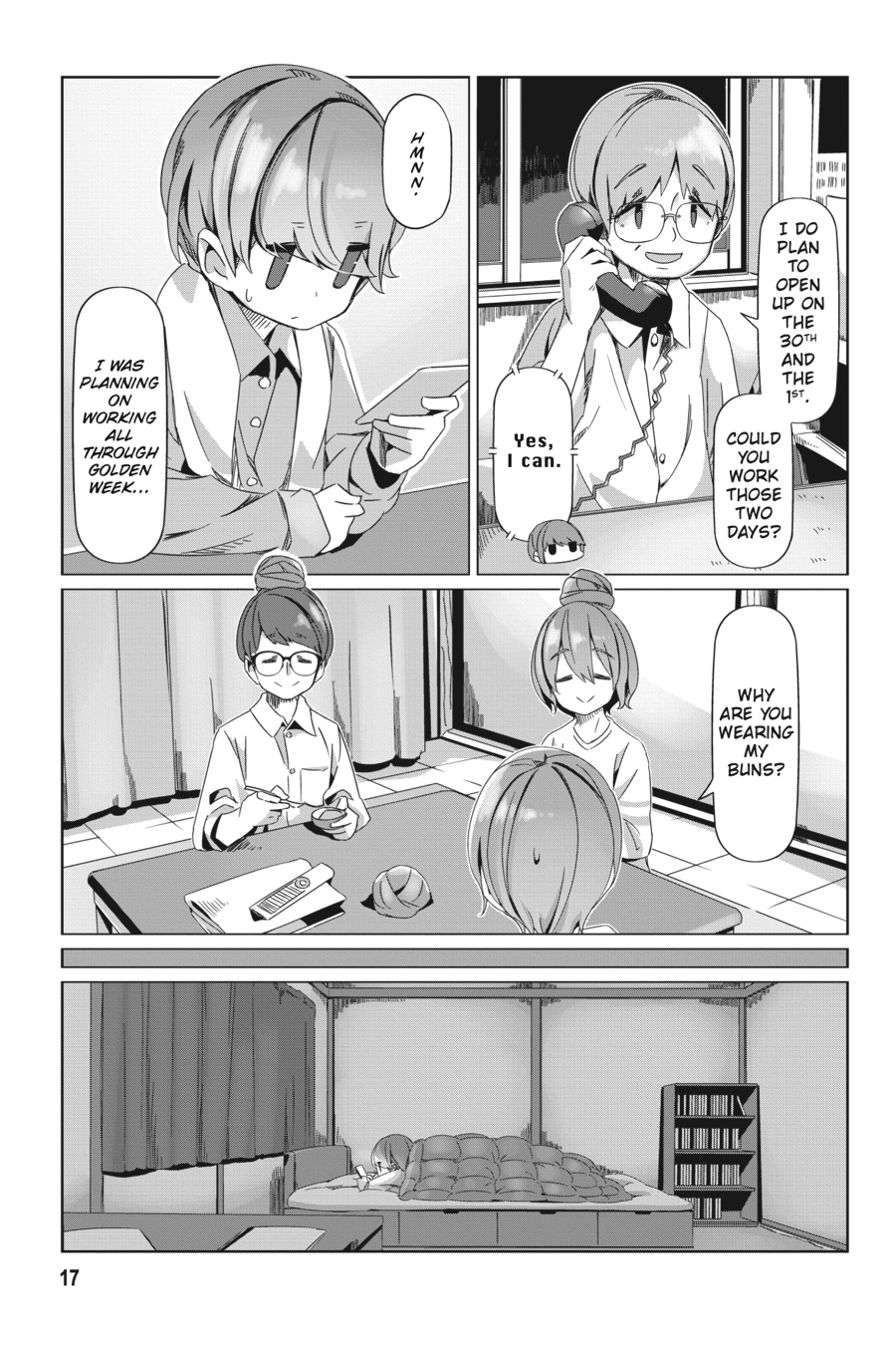 Read Laid-Back Camp EN Manga Online