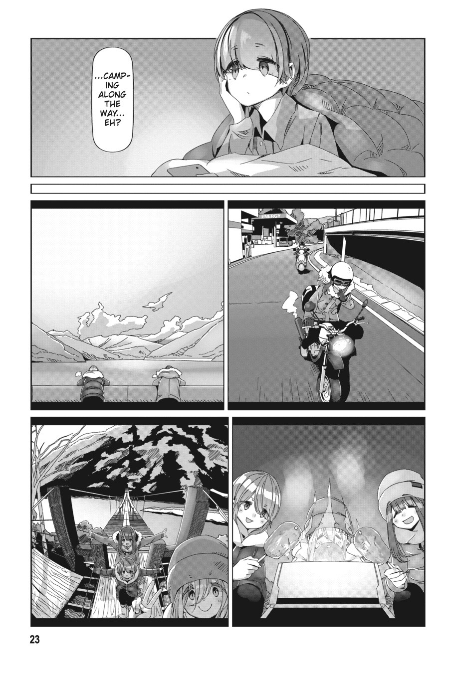 Read Laid-Back Camp EN Manga Online