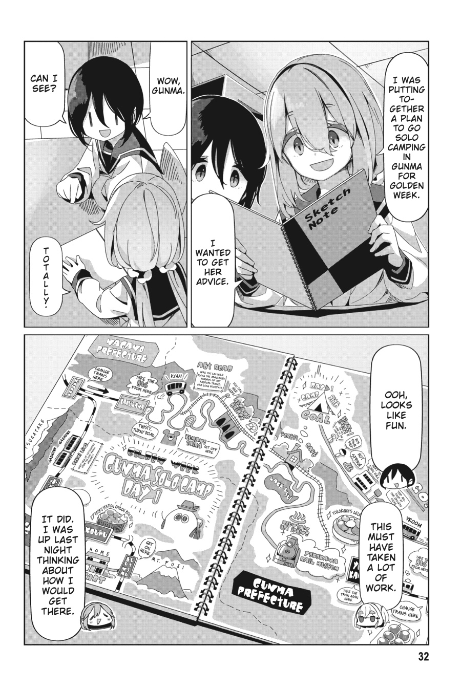 Read Laid-Back Camp EN Manga Online