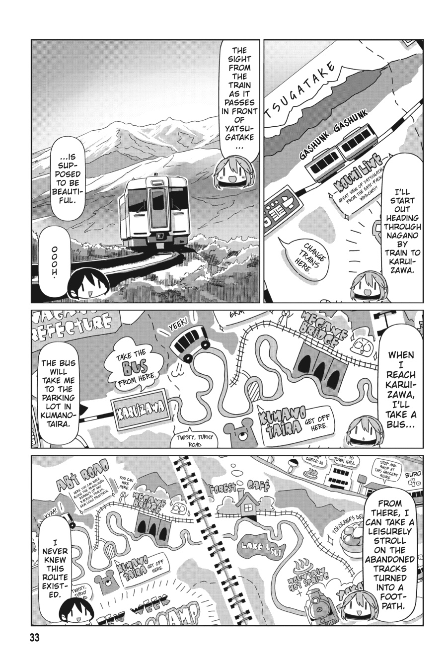 Read Laid-Back Camp EN Manga Online