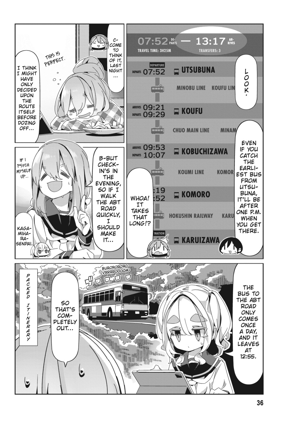 Read Laid-Back Camp EN Manga Online