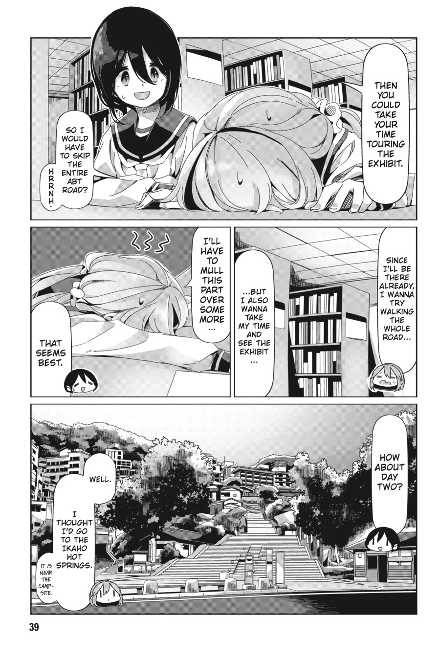 Read Laid-Back Camp EN Manga Online