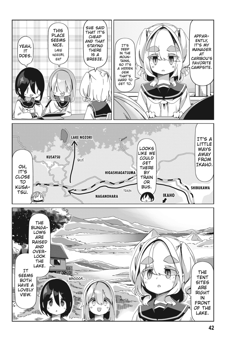 Read Laid-Back Camp EN Manga Online