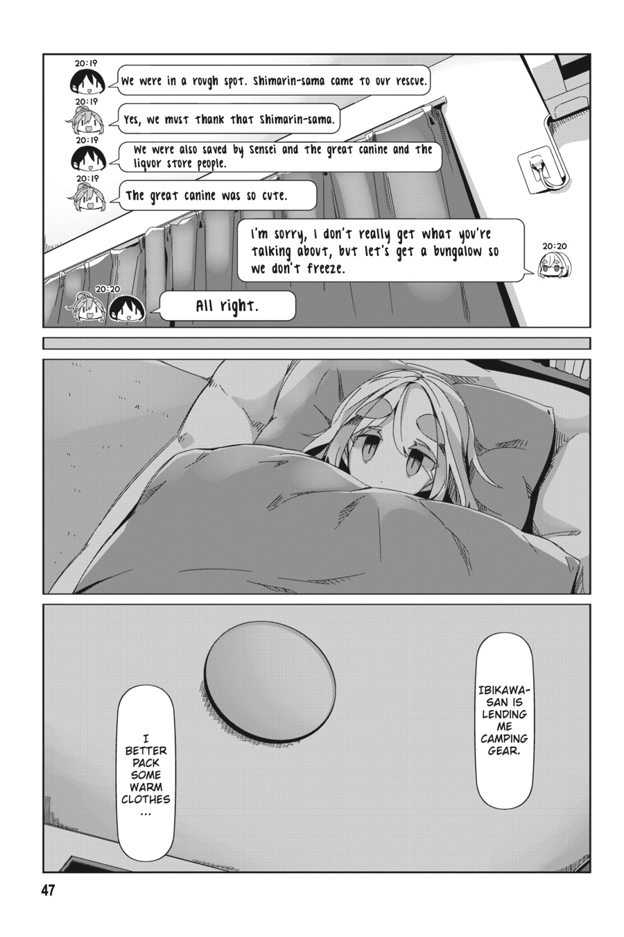 Read Laid-Back Camp EN Manga Online