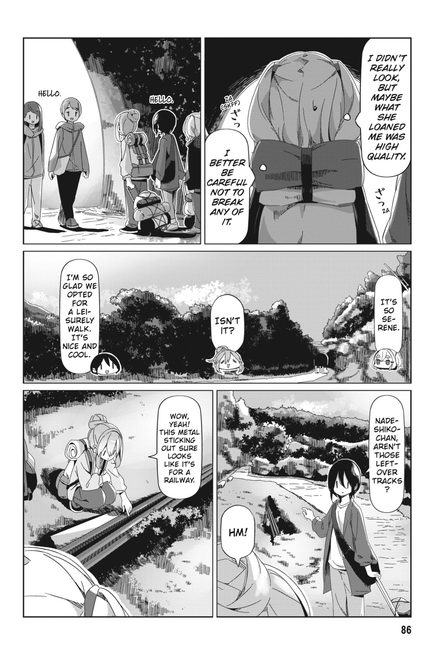 Read Laid-Back Camp EN Manga Online