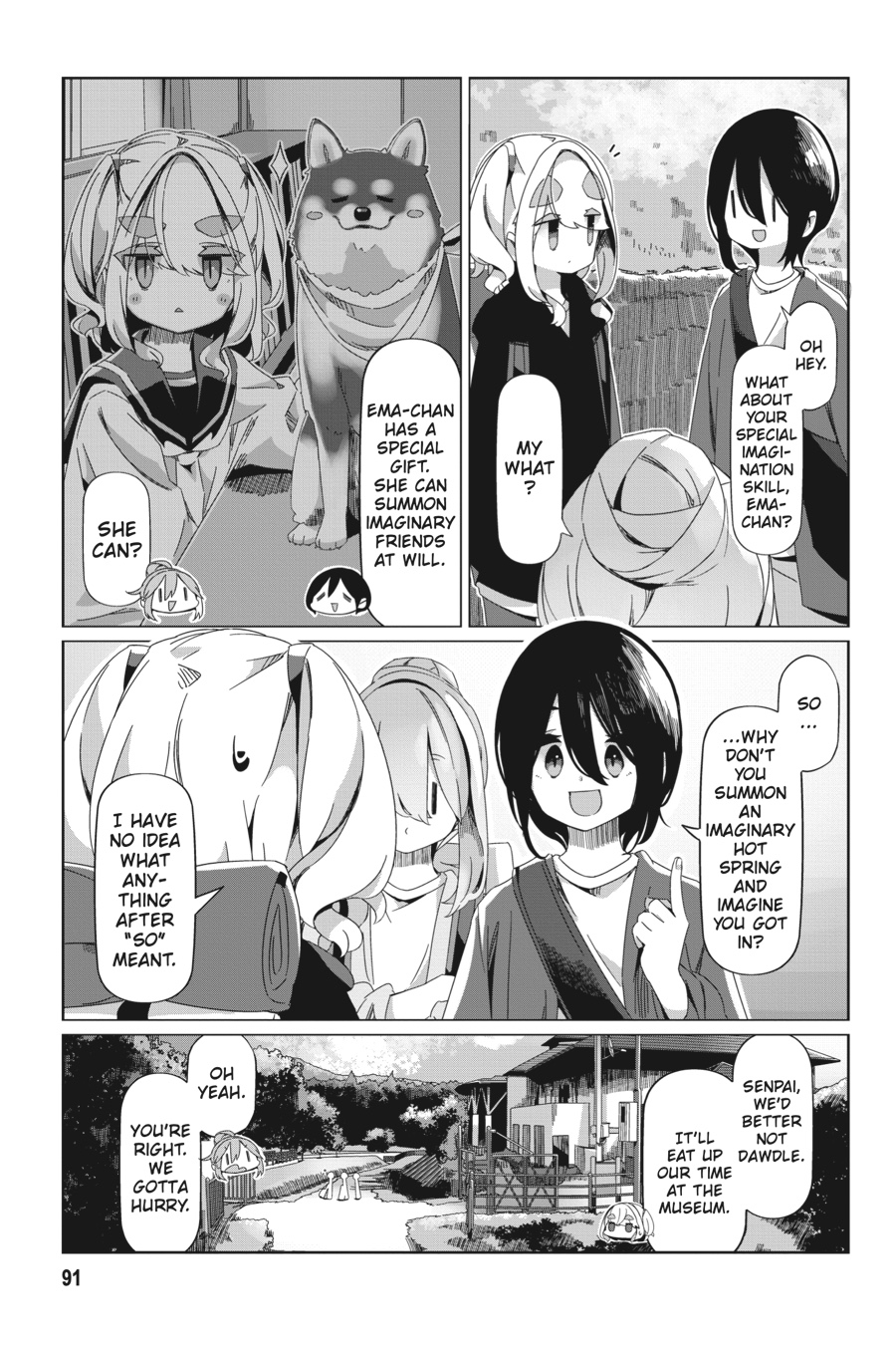 Read Laid-Back Camp EN Manga Online