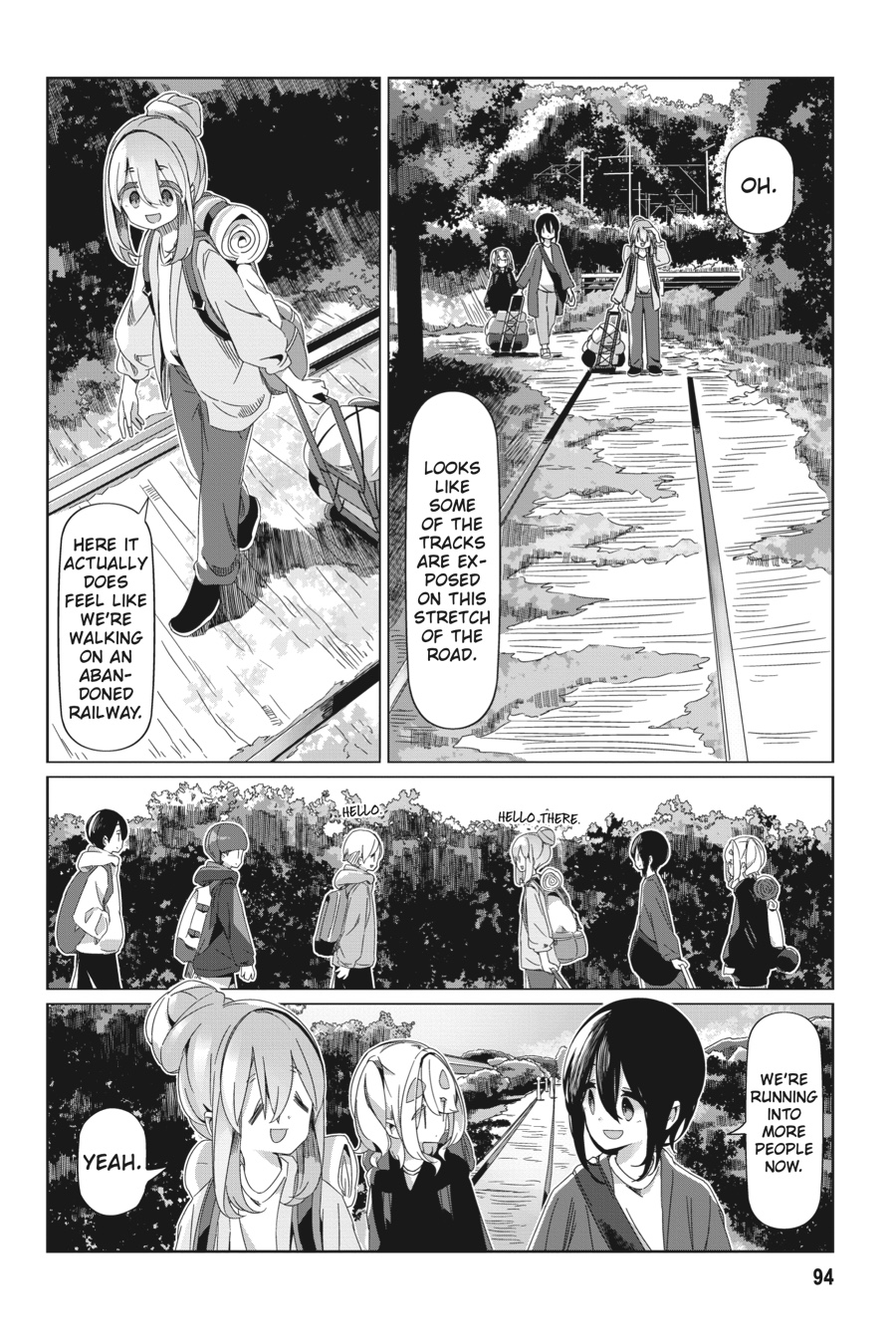 Read Laid-Back Camp EN Manga Online