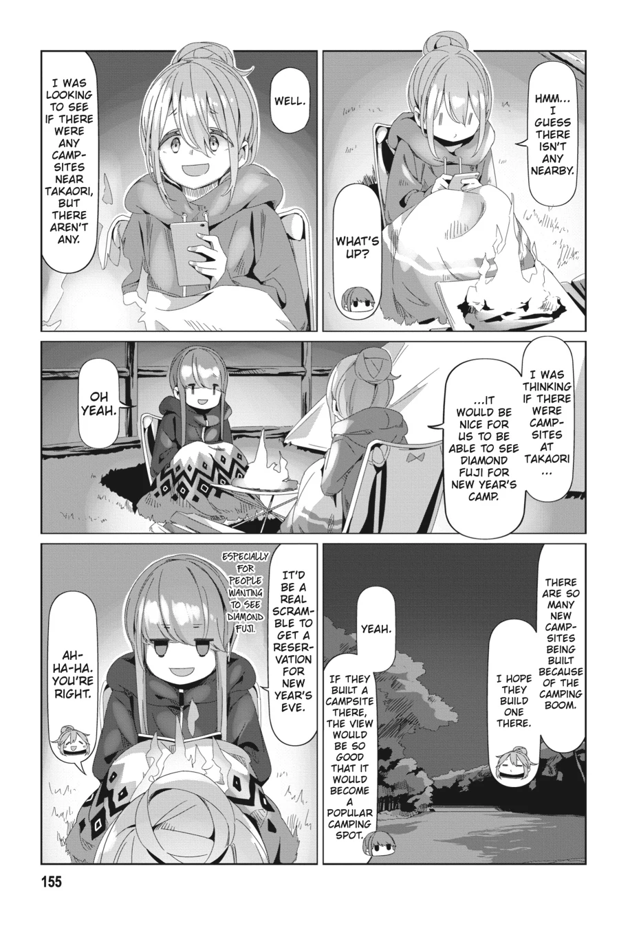 Read Laid-Back Camp EN Manga Online