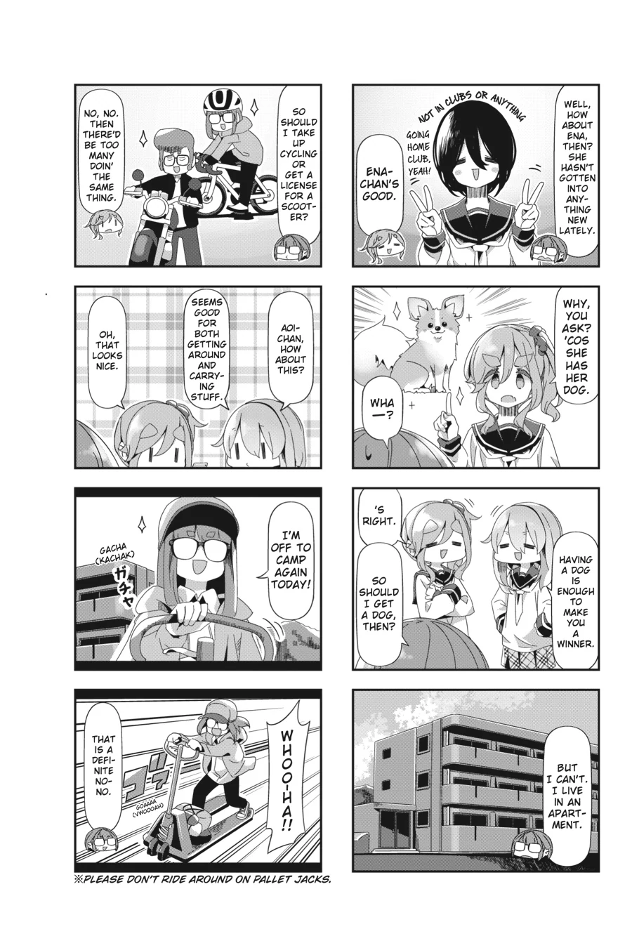 Read Laid-Back Camp EN Manga Online