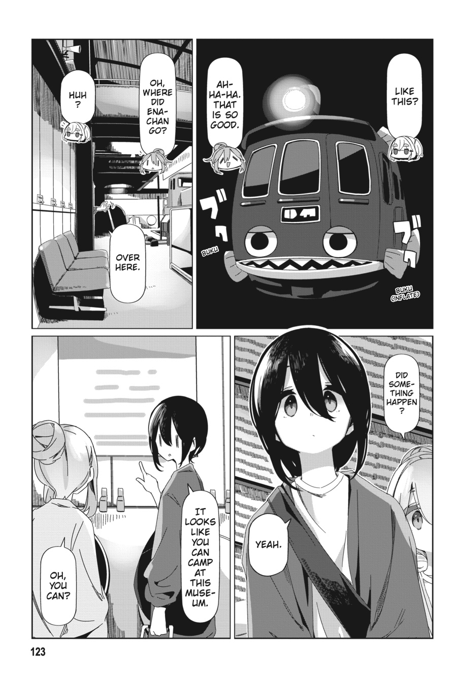 Read Laid-Back Camp EN Manga Online