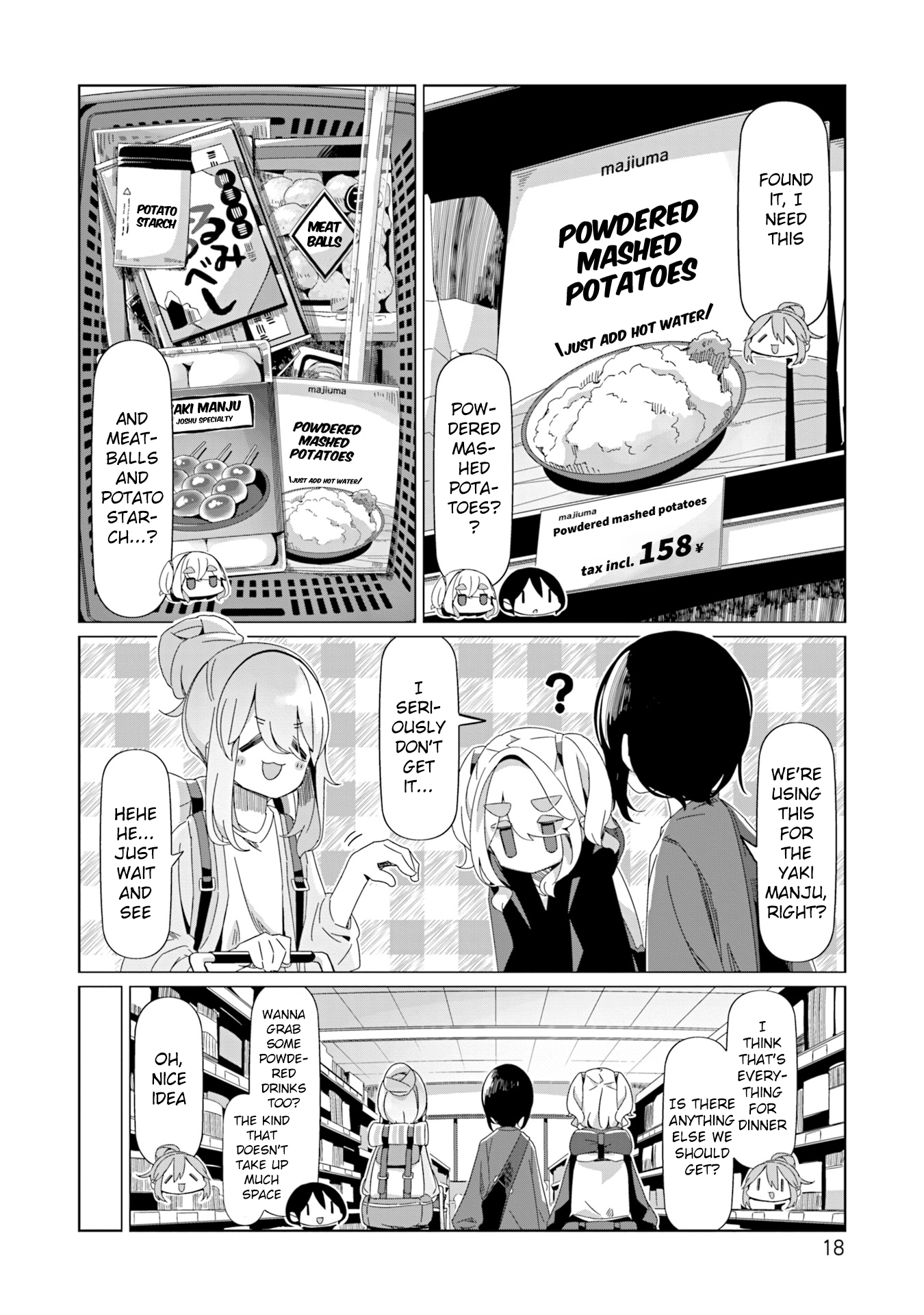 Read Laid-Back Camp EN Manga Online