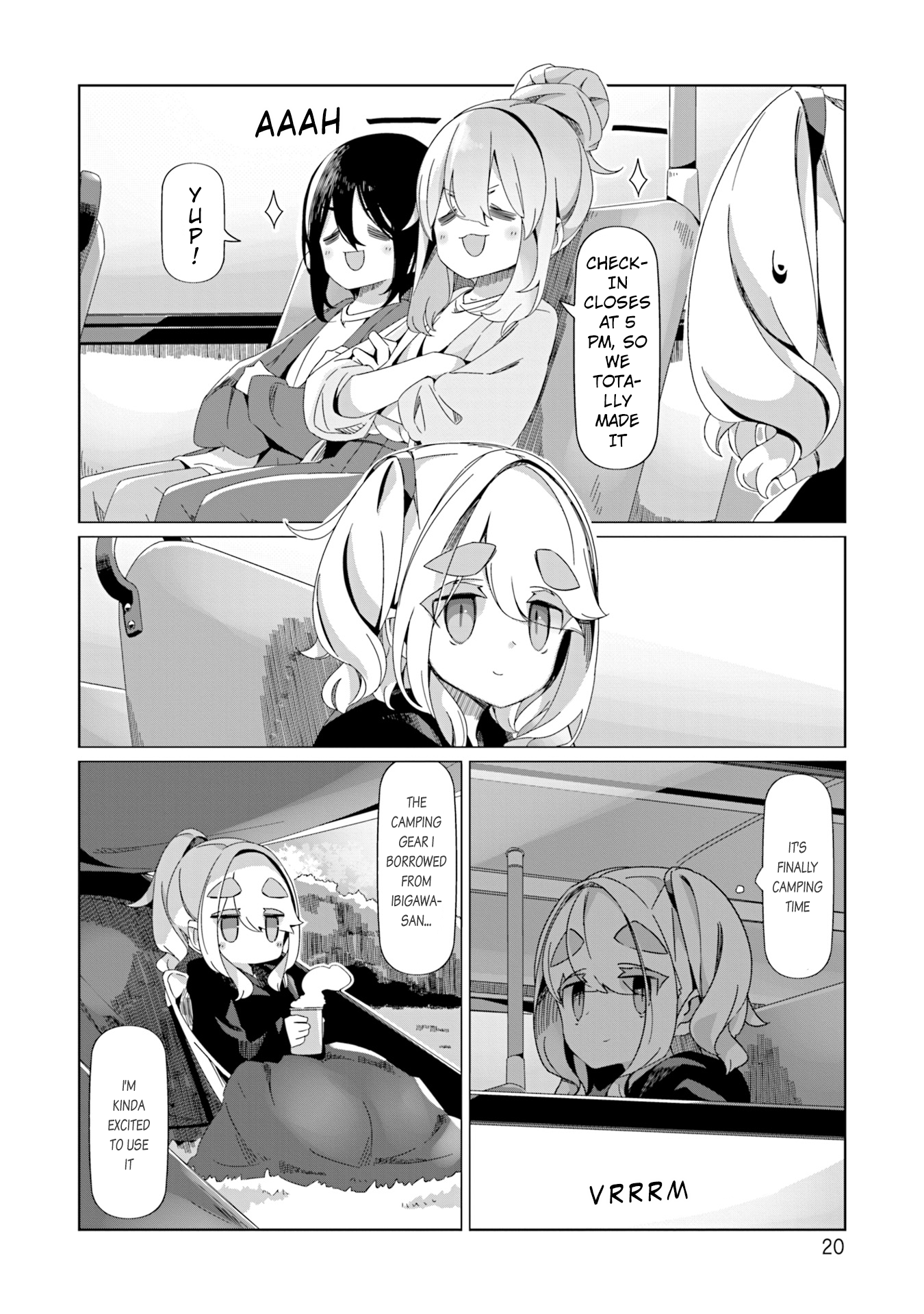 Read Laid-Back Camp EN Manga Online