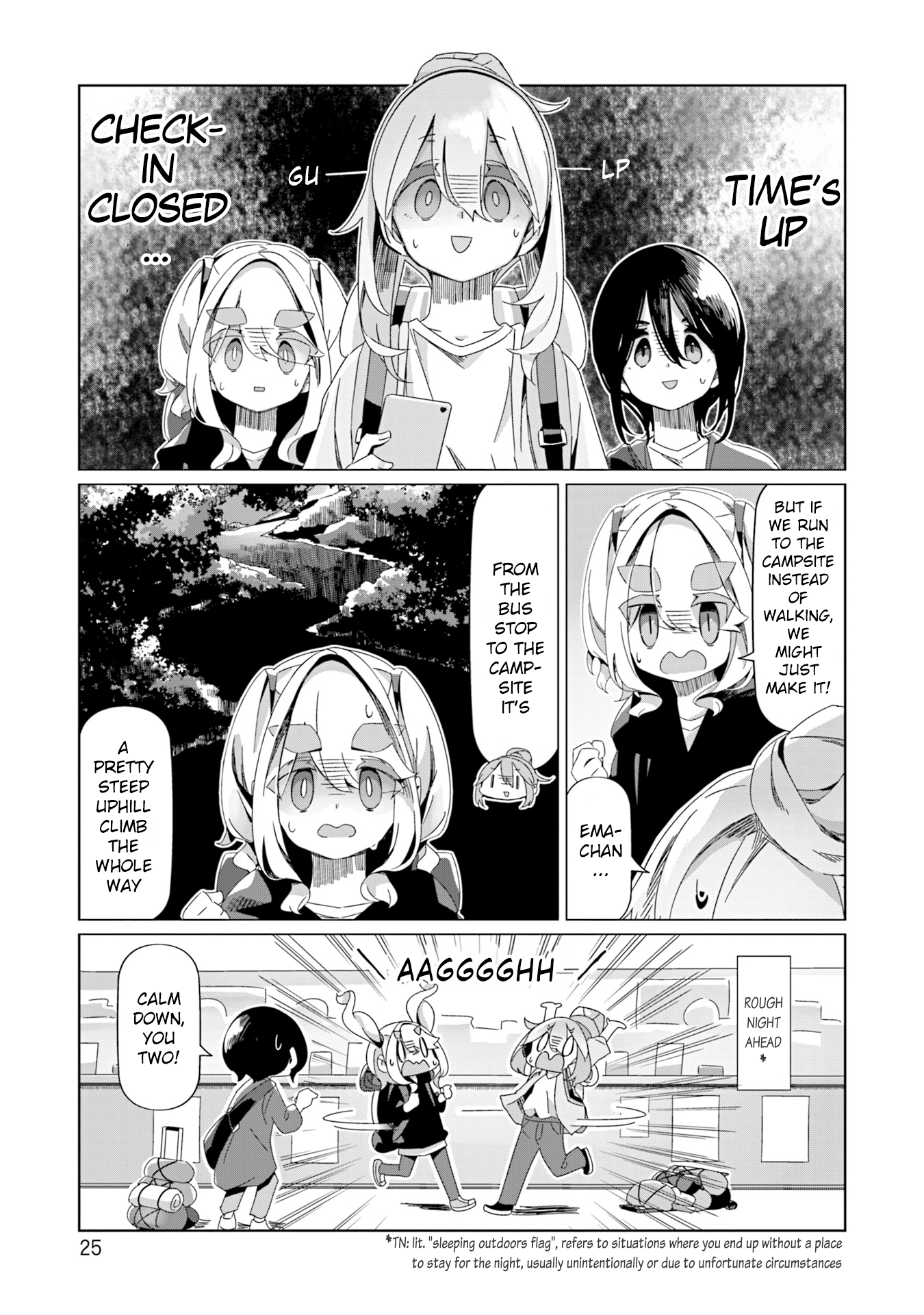 Read Laid-Back Camp EN Manga Online