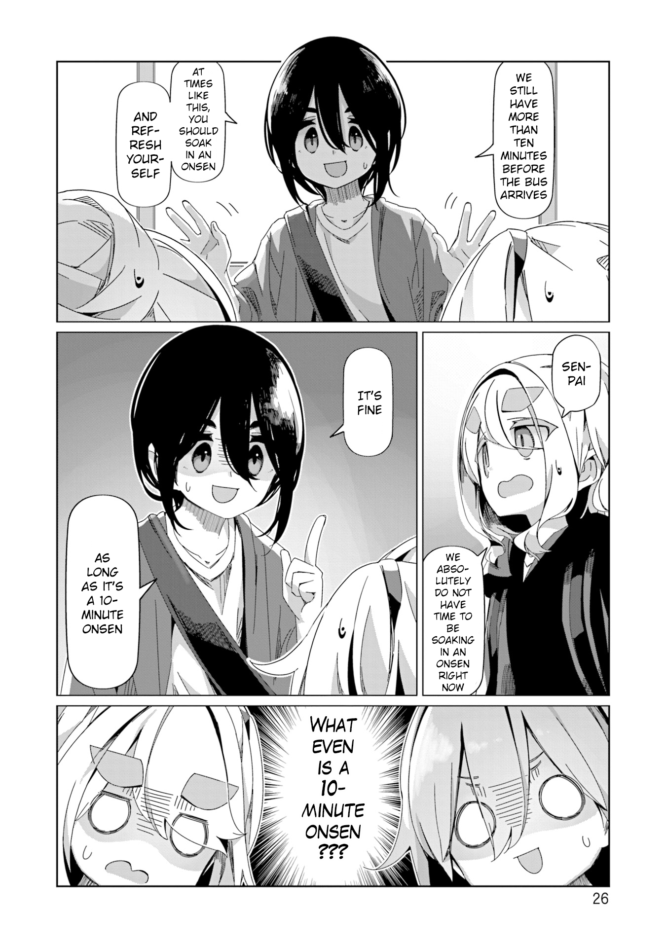 Read Laid-Back Camp EN Manga Online