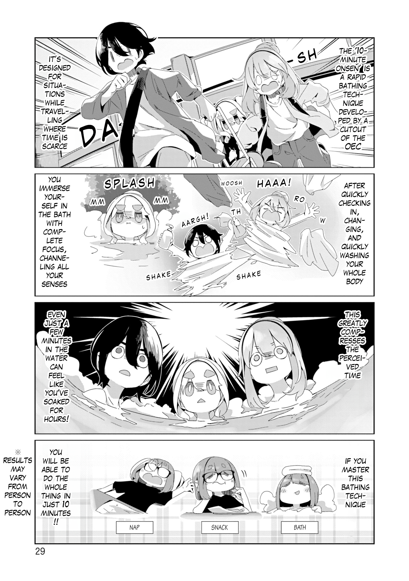 Read Laid-Back Camp EN Manga Online