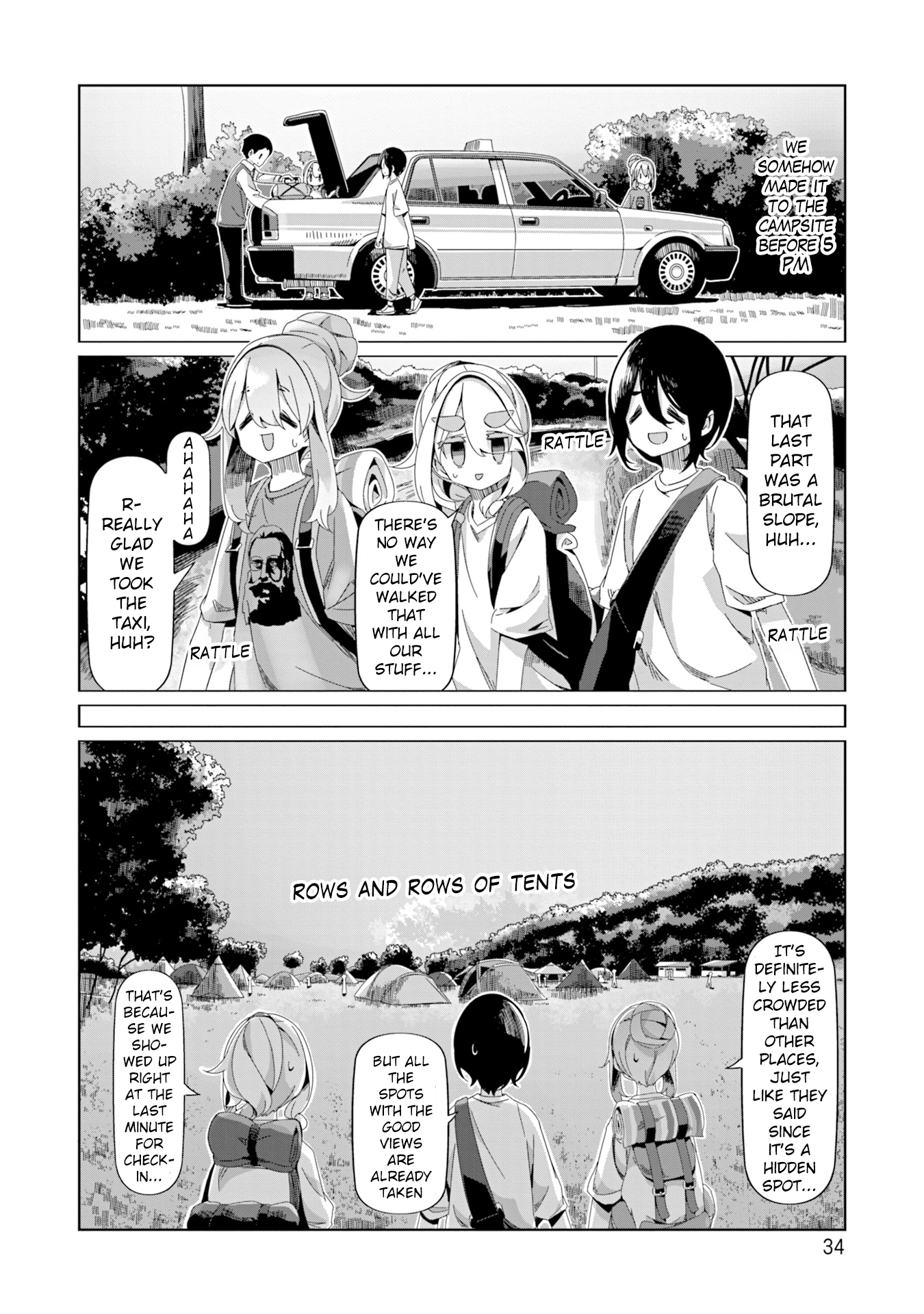 Read Laid-Back Camp EN Manga Online