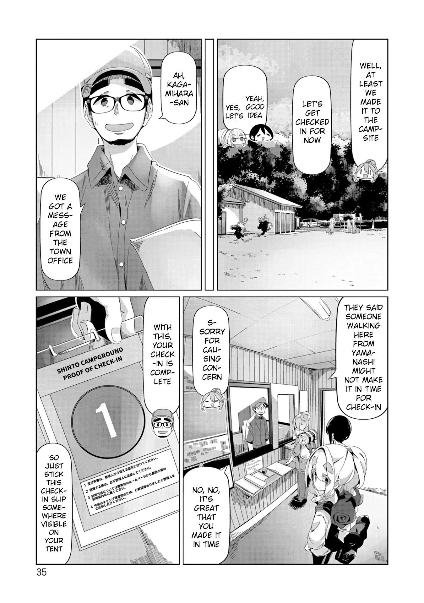 Read Laid-Back Camp EN Manga Online