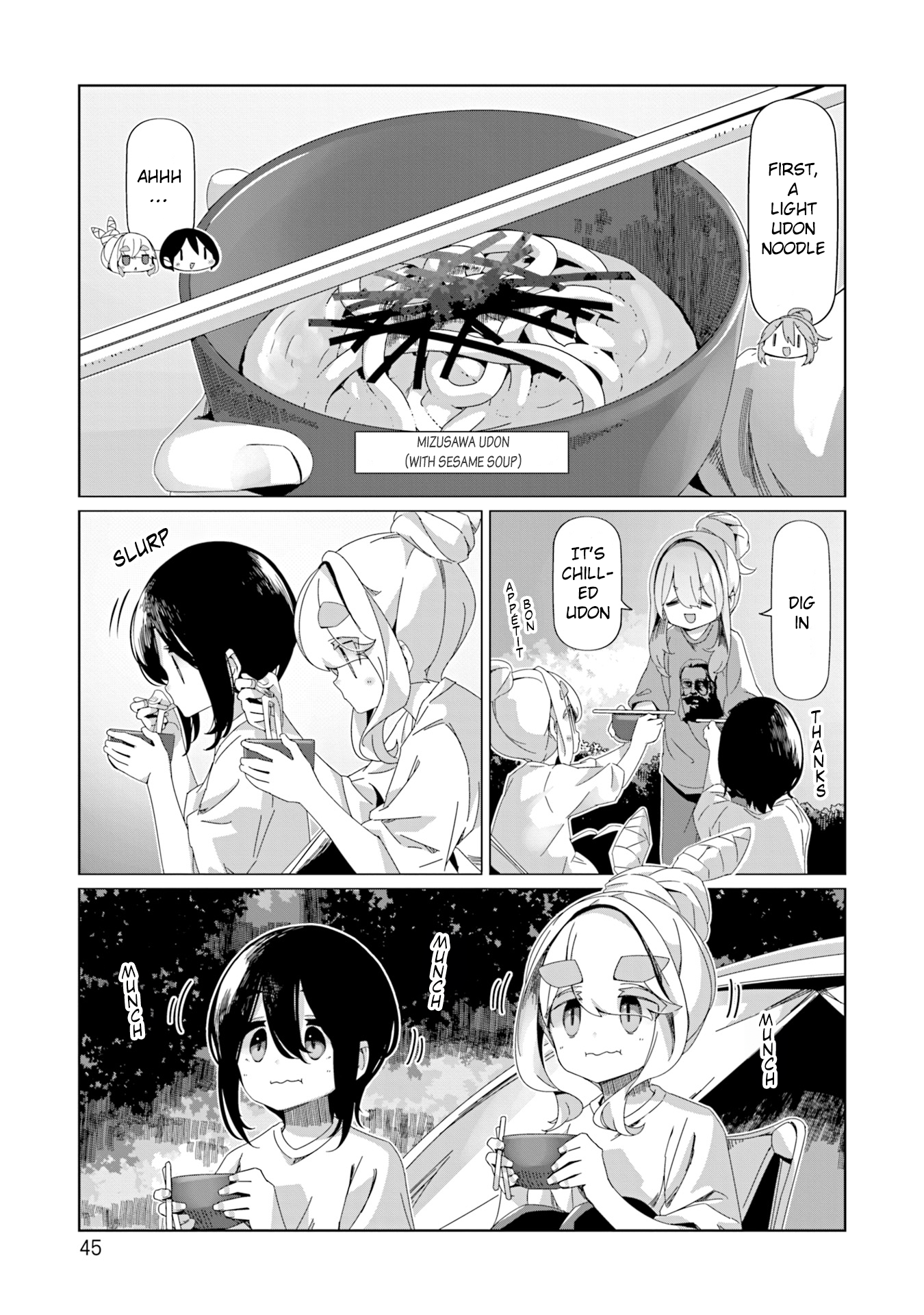 Read Laid-Back Camp EN Manga Online