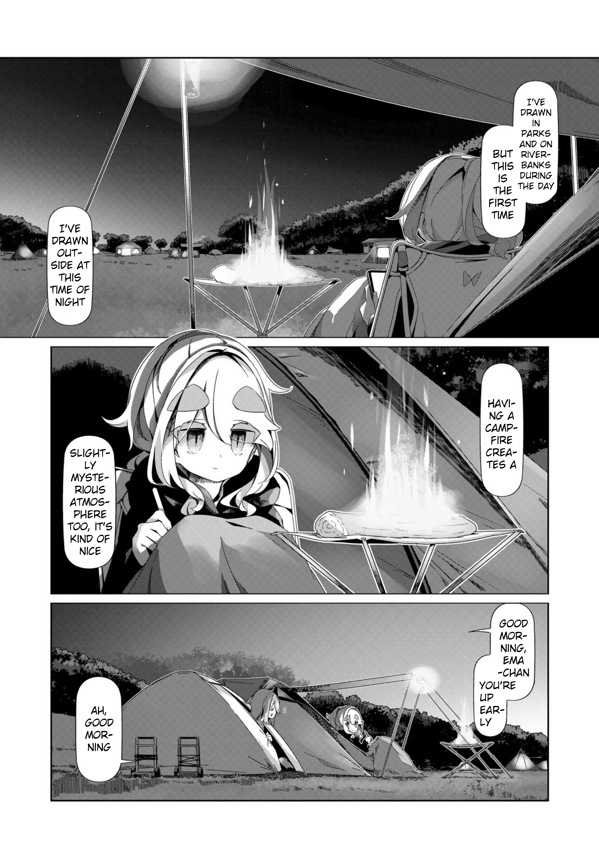 Read Laid-Back Camp EN Manga Online