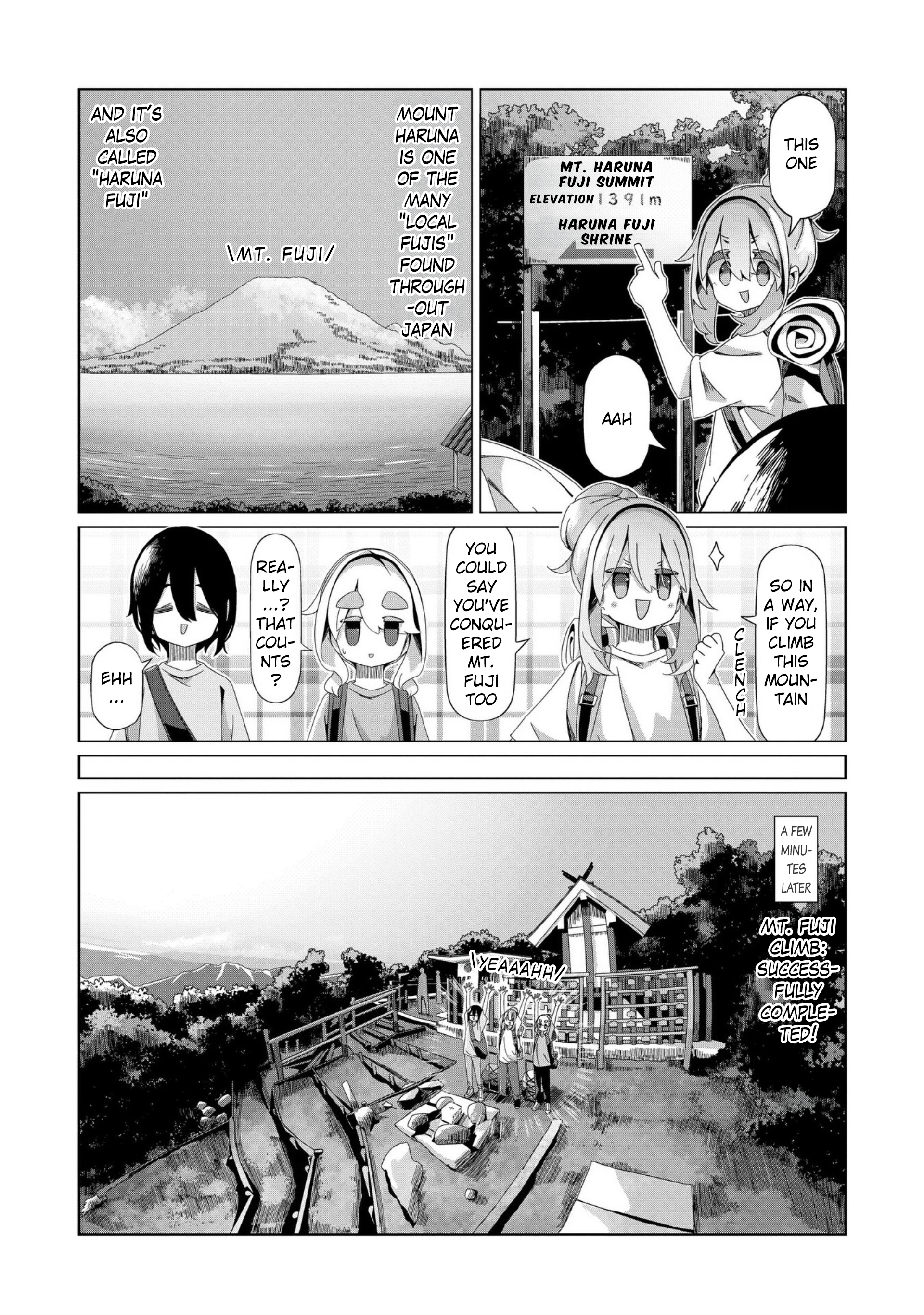 Read Laid-Back Camp EN Manga Online