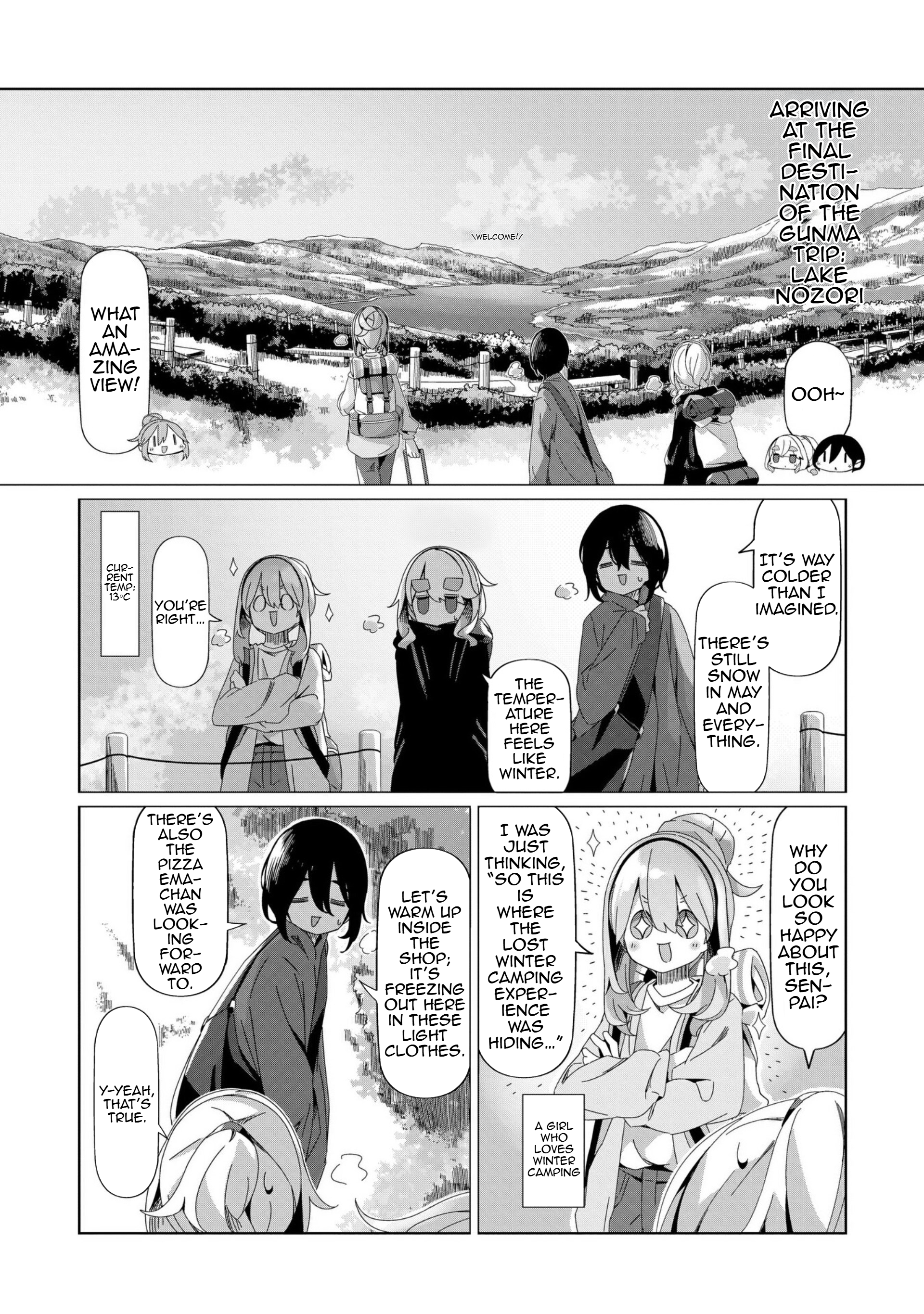 Read Laid-Back Camp EN Manga Online