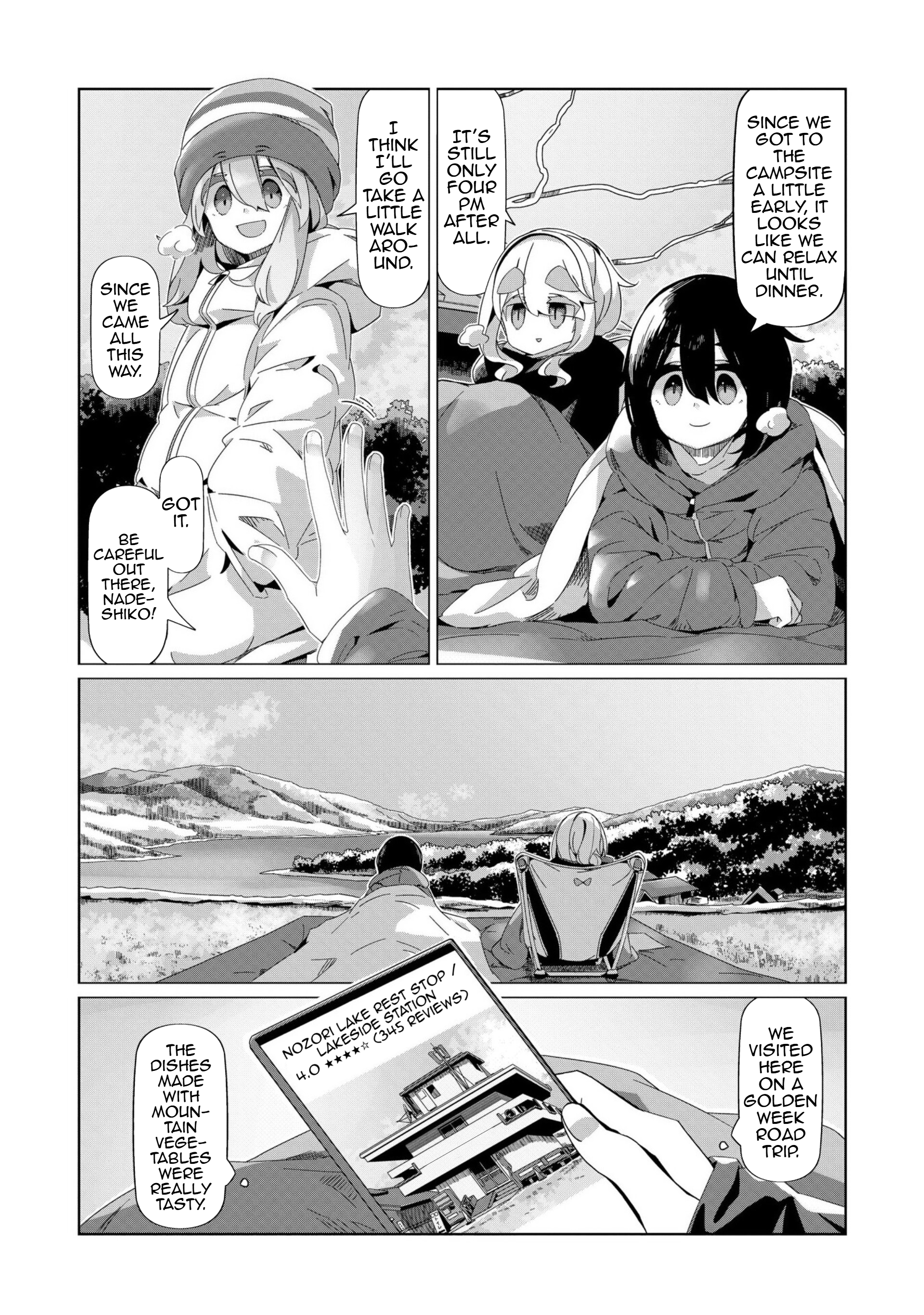 Read Laid-Back Camp EN Manga Online