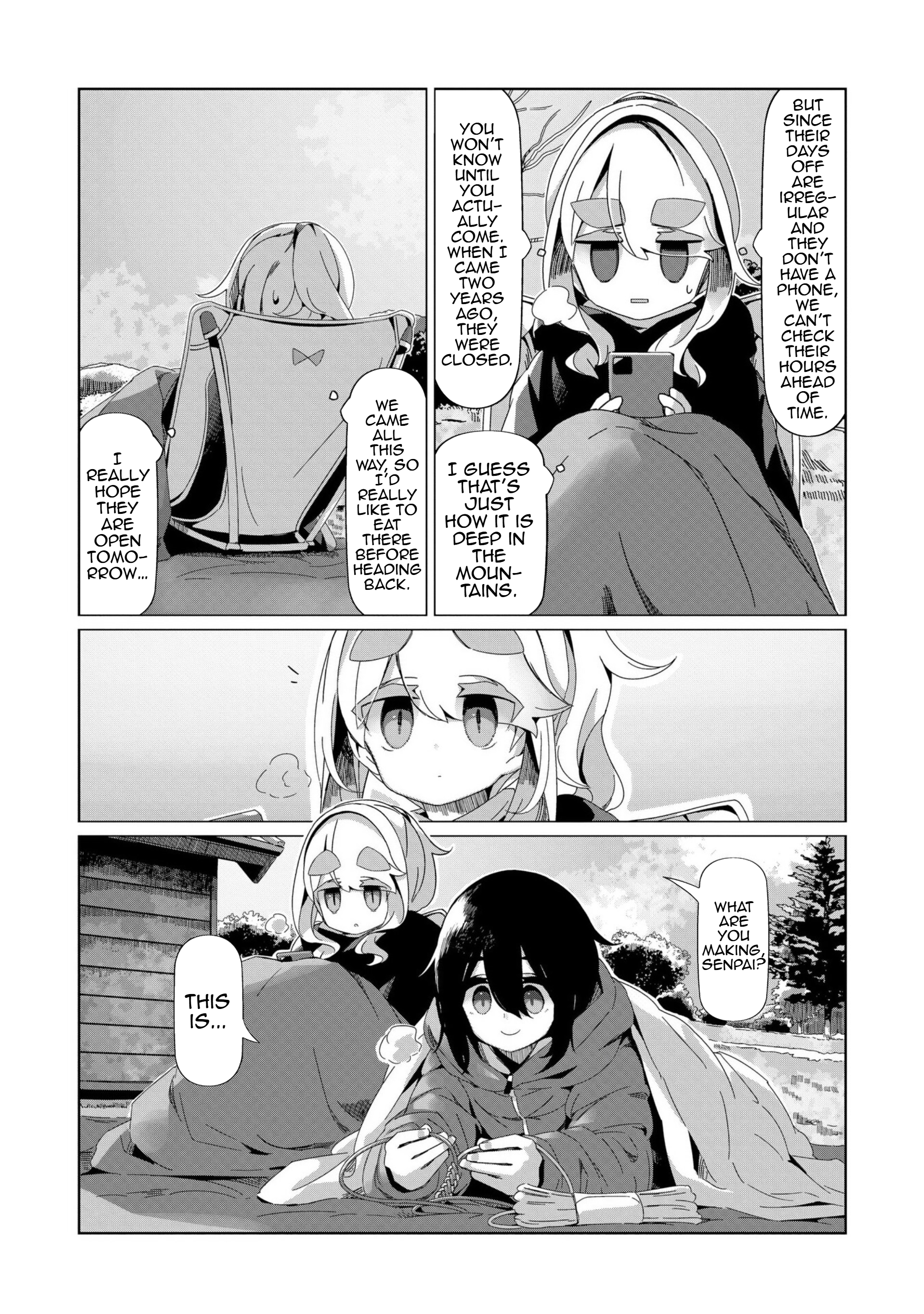 Read Laid-Back Camp EN Manga Online