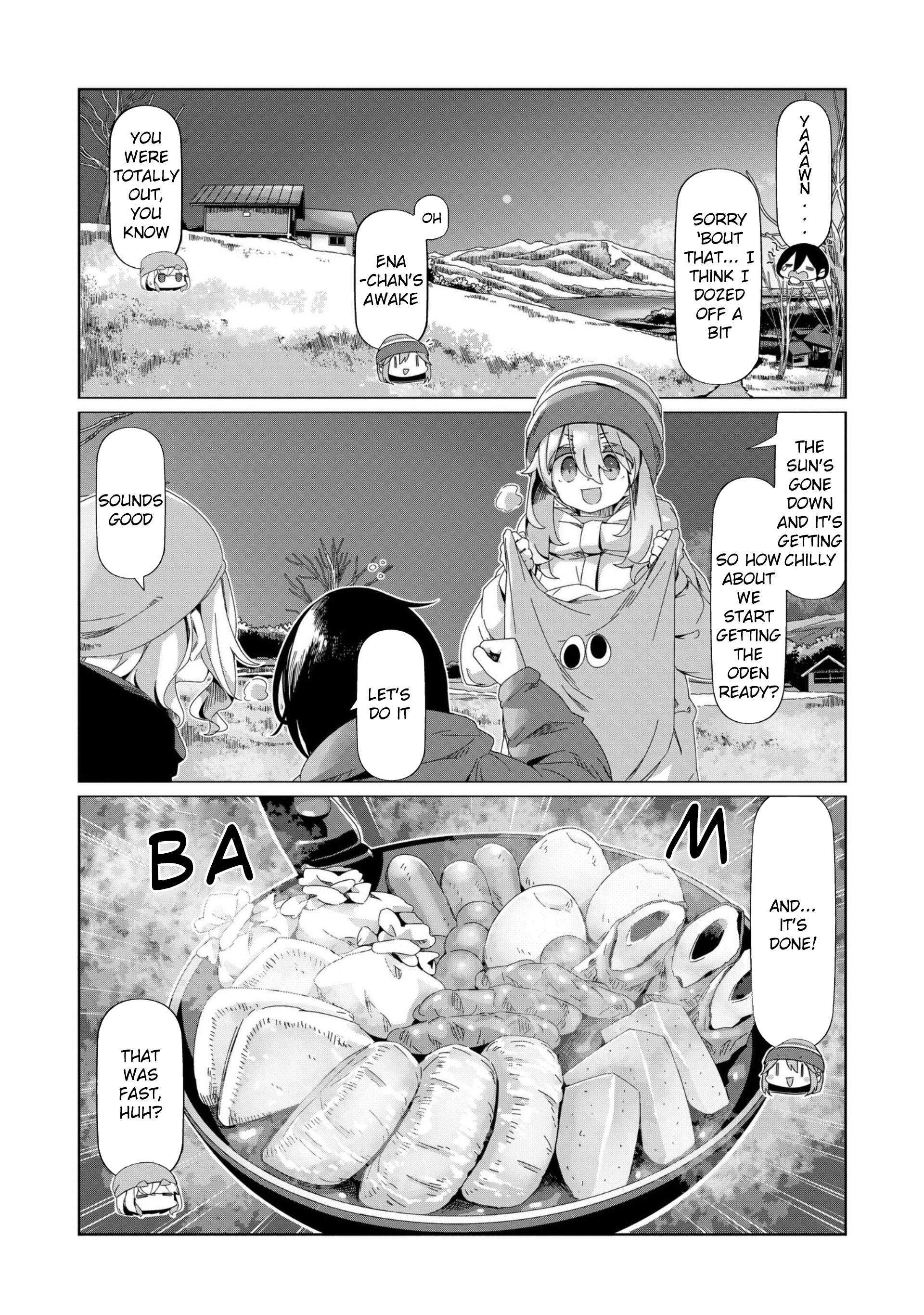 Read Laid-Back Camp EN Manga Online