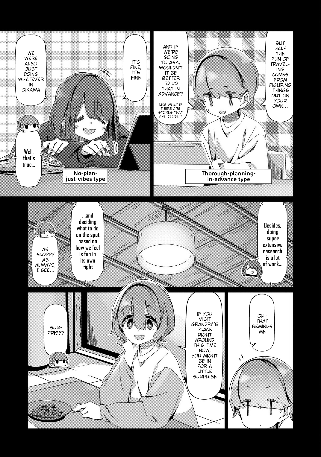 Read Laid-Back Camp EN Manga Online