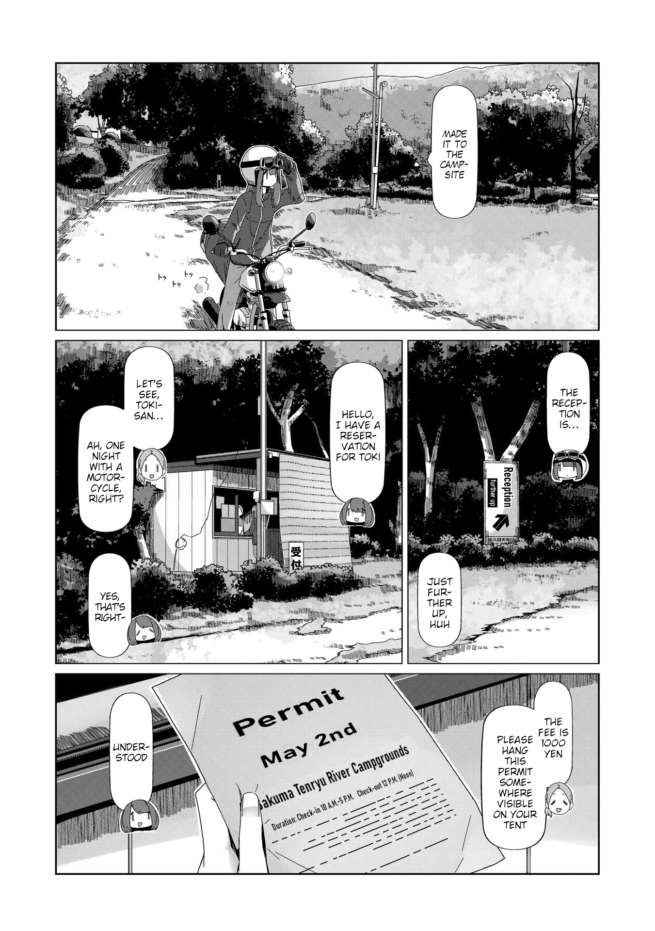 Read Laid-Back Camp EN Manga Online