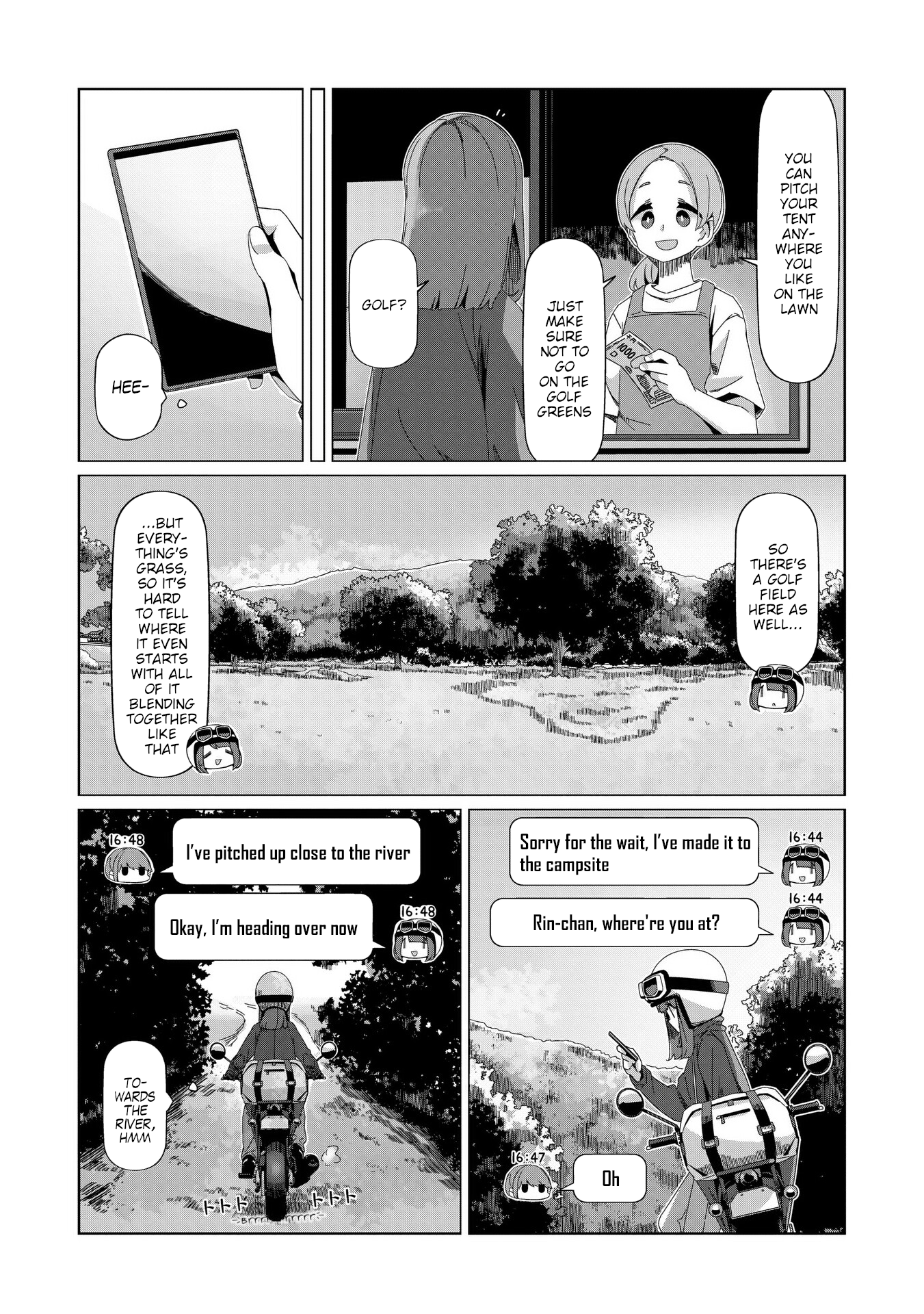 Read Laid-Back Camp EN Manga Online