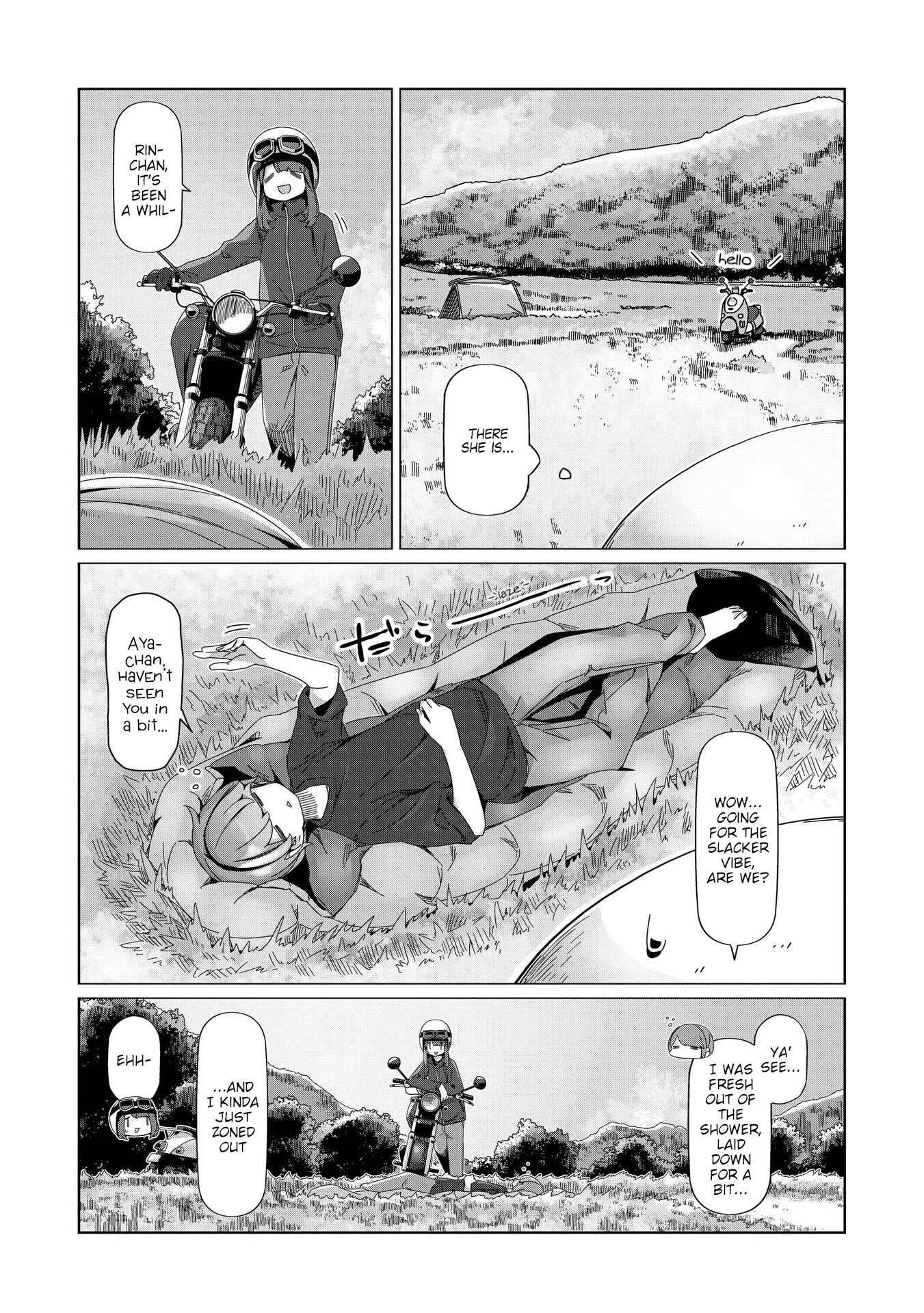 Read Laid-Back Camp EN Manga Online